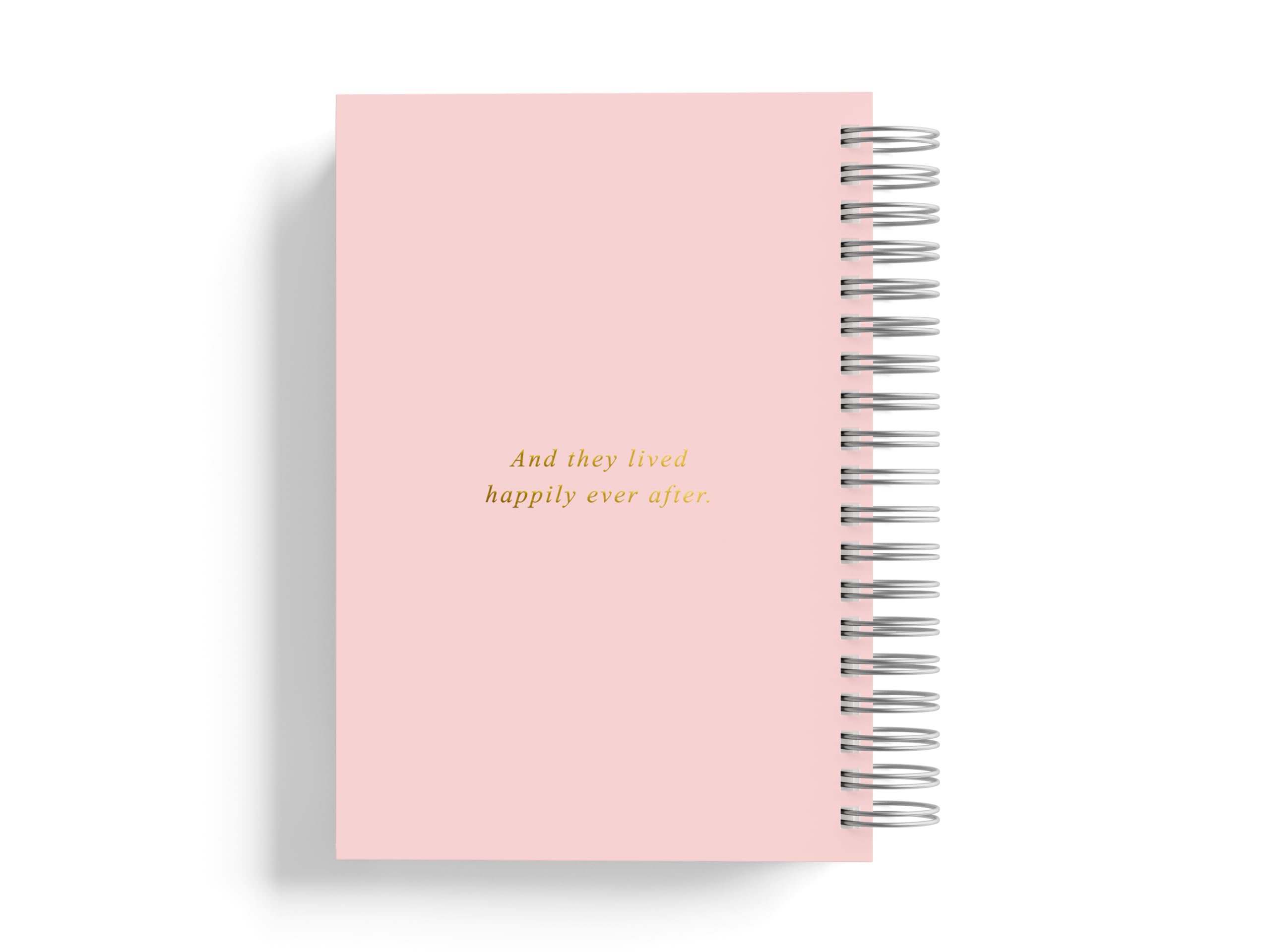 Elegant Pink Wedding Planner for Mother of the Bride - 6 x 9 Inch Organizer with Floral Design | Perfect for Wedding Planning, Bridal Shower, and Special Occasions