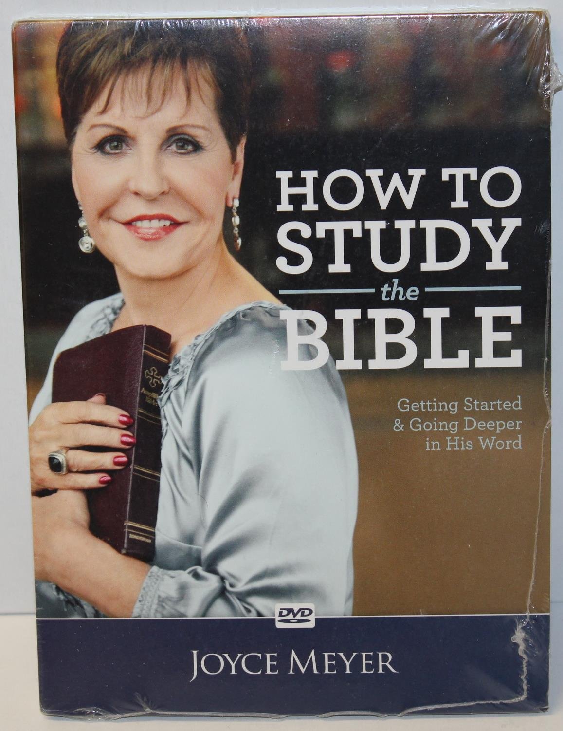 How to Study the Bible DVD - Meyer Joyce Bible Study Guide (English & Spanish) - Perfect for Home Groups, Sunday School & Personal Devotion