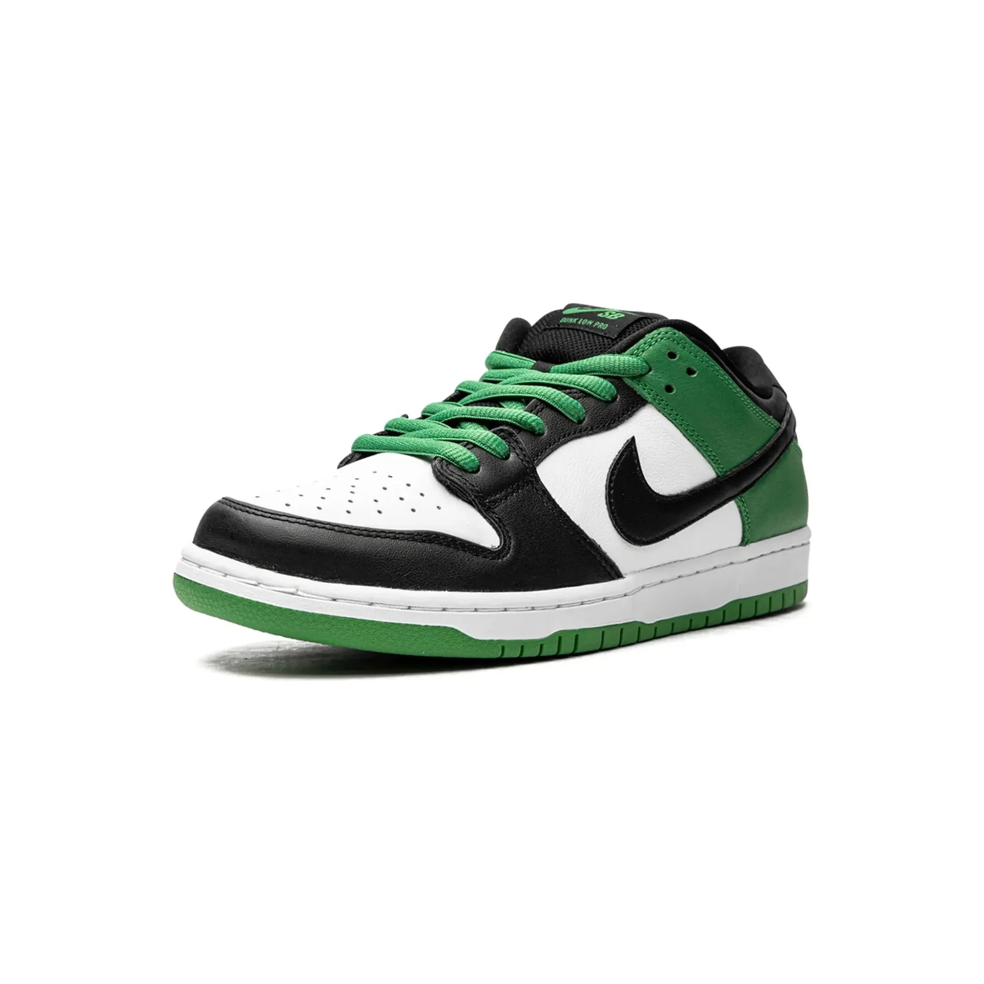 Nike SB Dunk Low Classic Green Skateboarding Shoes - Men's Casual Sneakers for Streetwear & Skateboarding
