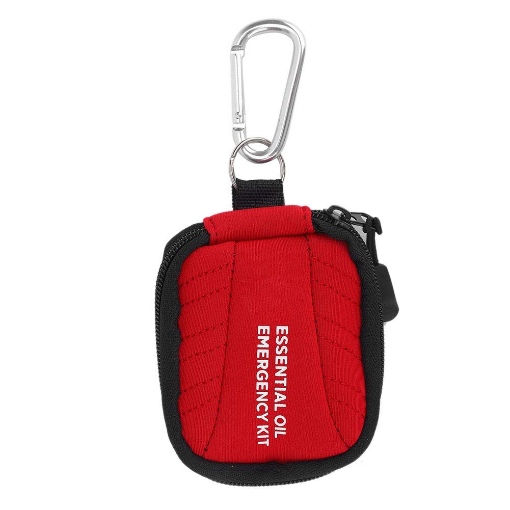 16-Slot Essential Oil Organizer & Storage Bag - Portable Aromatherapy Case for Home, Travel, Beach & Outdoor Use