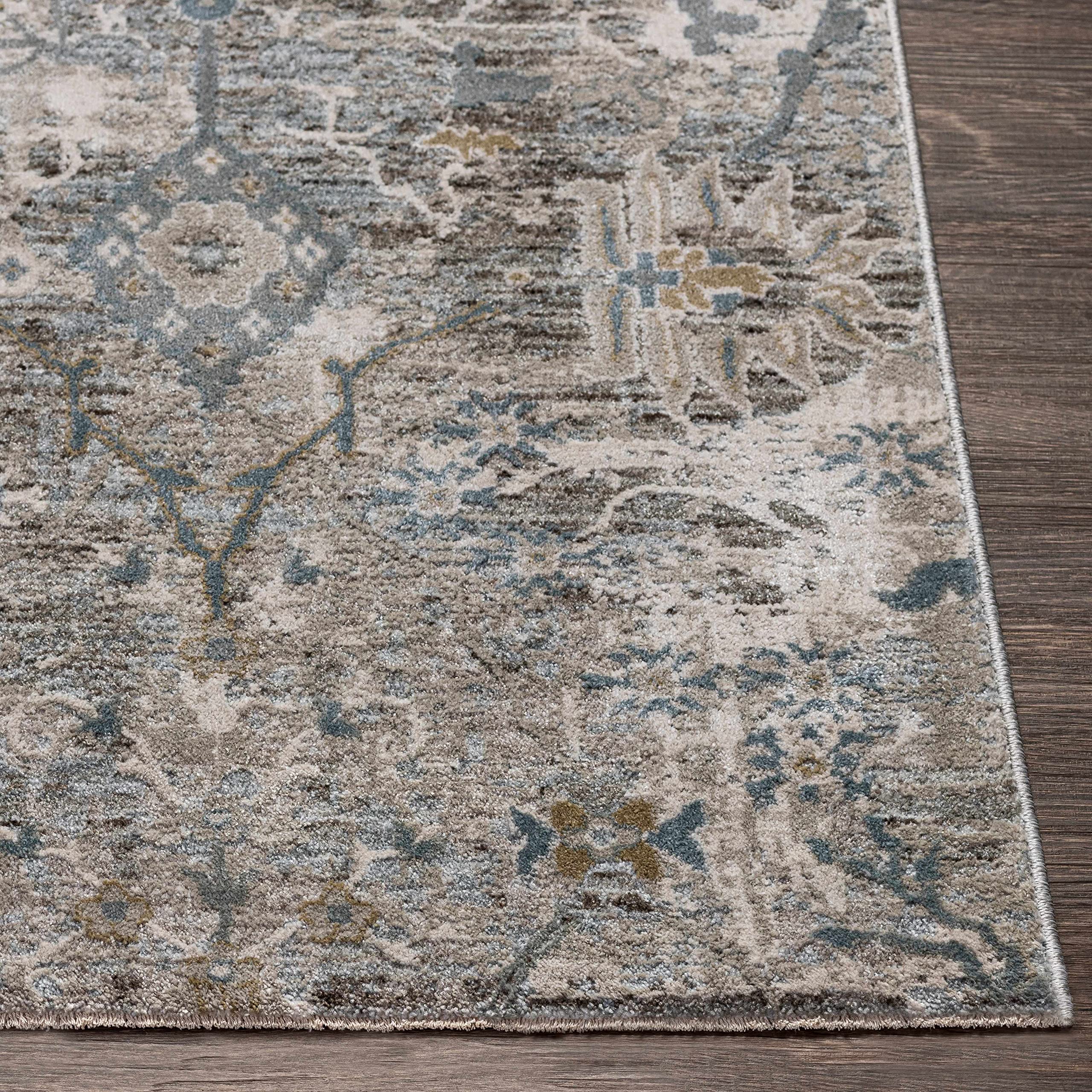 Hauteloom Gilmanton Moroccan Farmhouse Round Area Rug 6'7