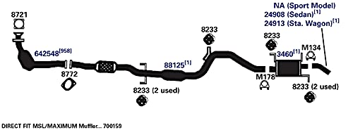 AP Exhaust Pipe 24913 - High-Performance for Cars & Trucks