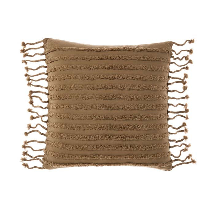 Dunaway Timber Square Filled Cushion - Comfortable Decorative Pillow for Sofa, Bed & Outdoor Furniture - Perfect for Living Room, Patio and Home Decor