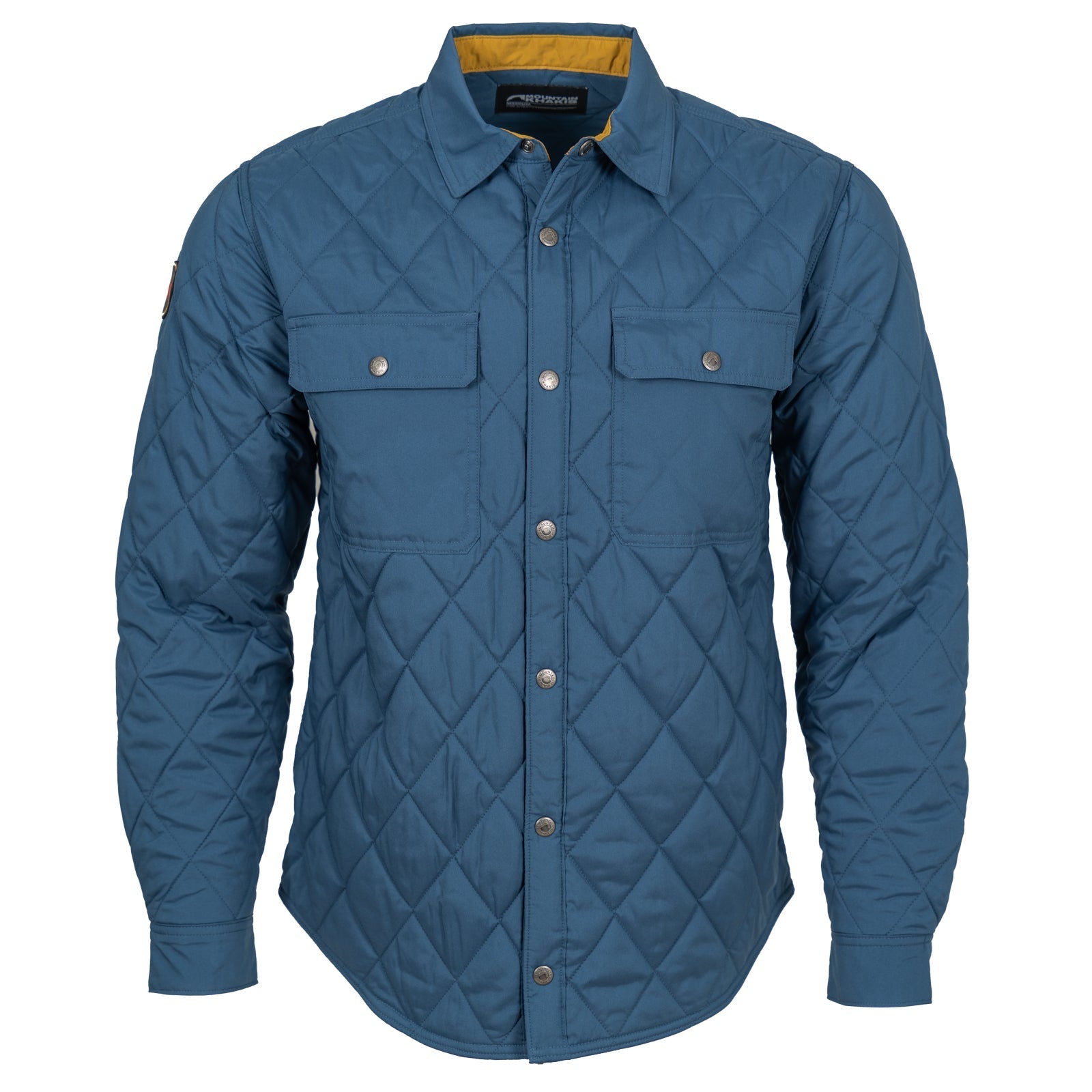 Belton Quilted Shirt Jacket for Men - Lightweight Quilted Overshirt with Stylish Design - Perfect for Outdoor Activities, Casual Wear & Layering in Fall & Winter