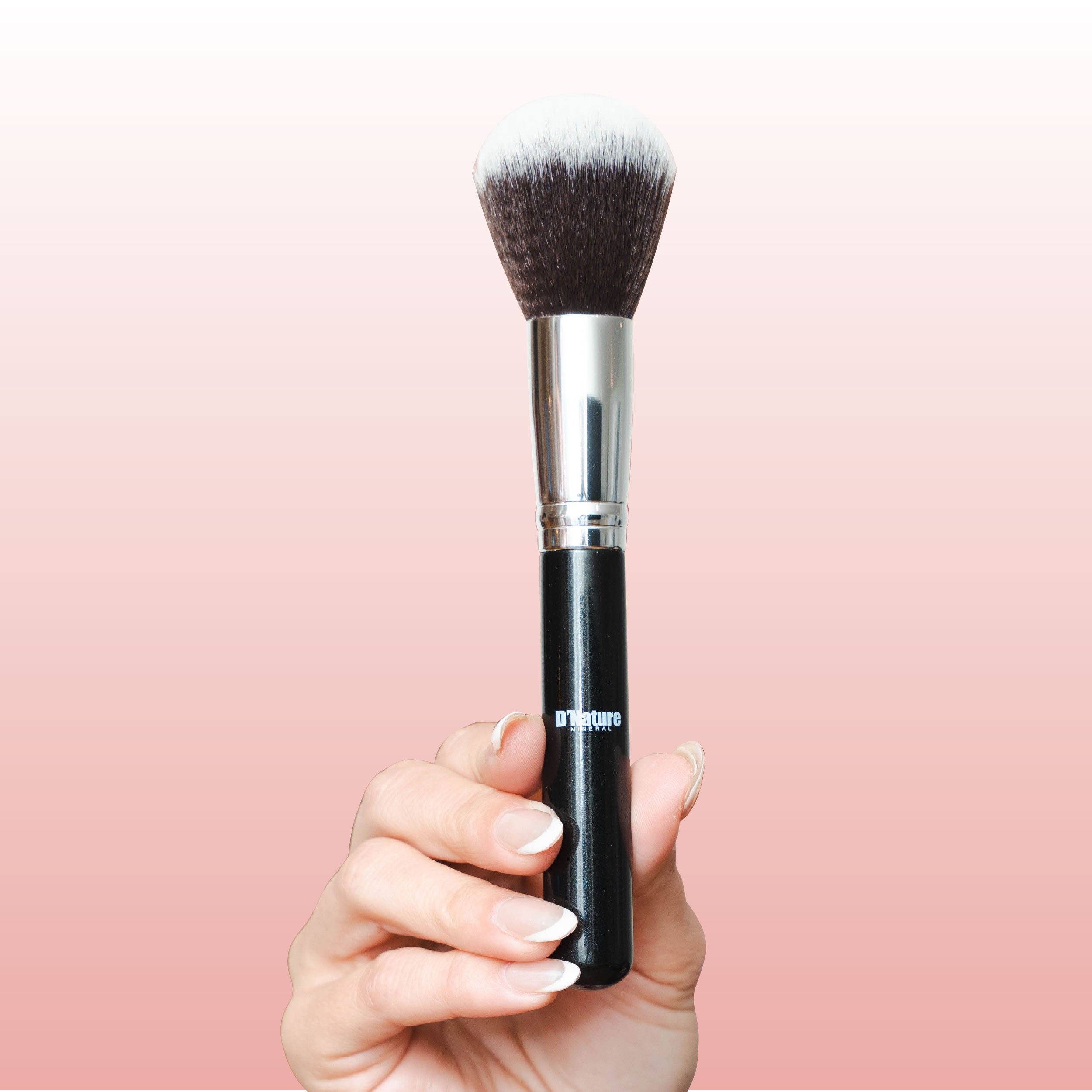 Premium Velvet Touch Powder Brush - Soft Makeup Brush for Flawless Face & Setting Powder - Perfect for Everyday Use & Professional Makeup Application