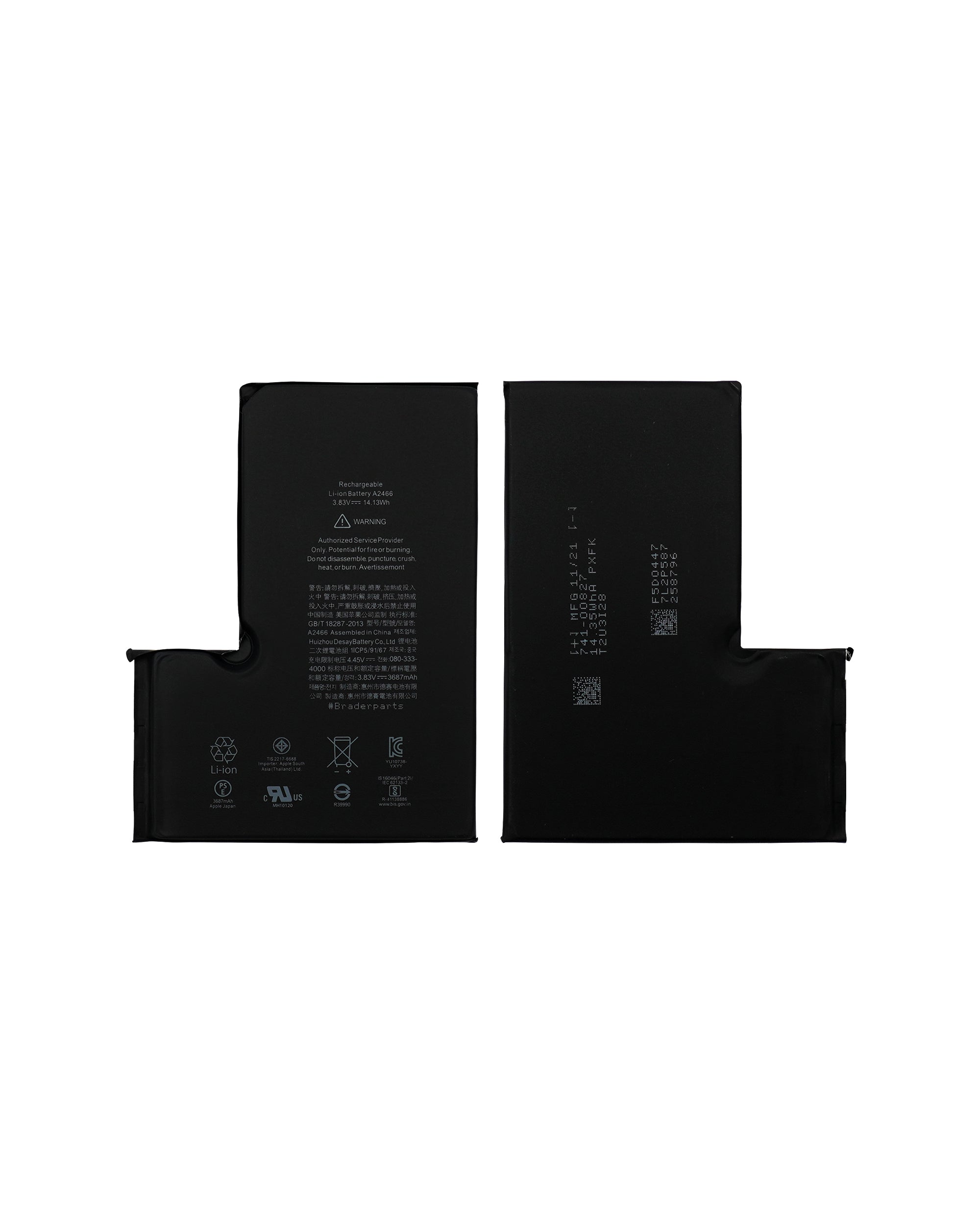 Original Title: iPhone 12 Pro Max Battery (Eco Power) (SPOT WELDING REQUIRED)   Optimized Title: **iPhone 12 Pro Max Replacement Battery - High Capacity 4000mAh Eco Power (Spot Welding Required) - Perfect for DIY Repairs & Extended Usage**    (Note: If the battery capacity is not 4000mAh, replace with the correct value.)