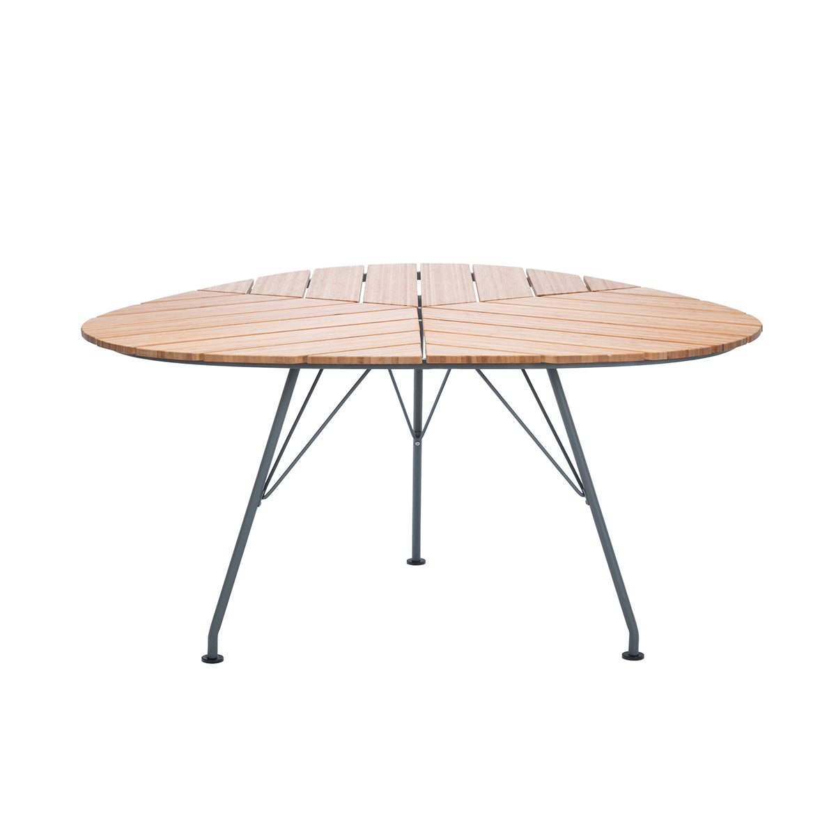 Premium Bamboo Outdoor Dining Table - Eco-Friendly & Weather-Resistant Patio Furniture for Garden, Deck, and Backyard Dining