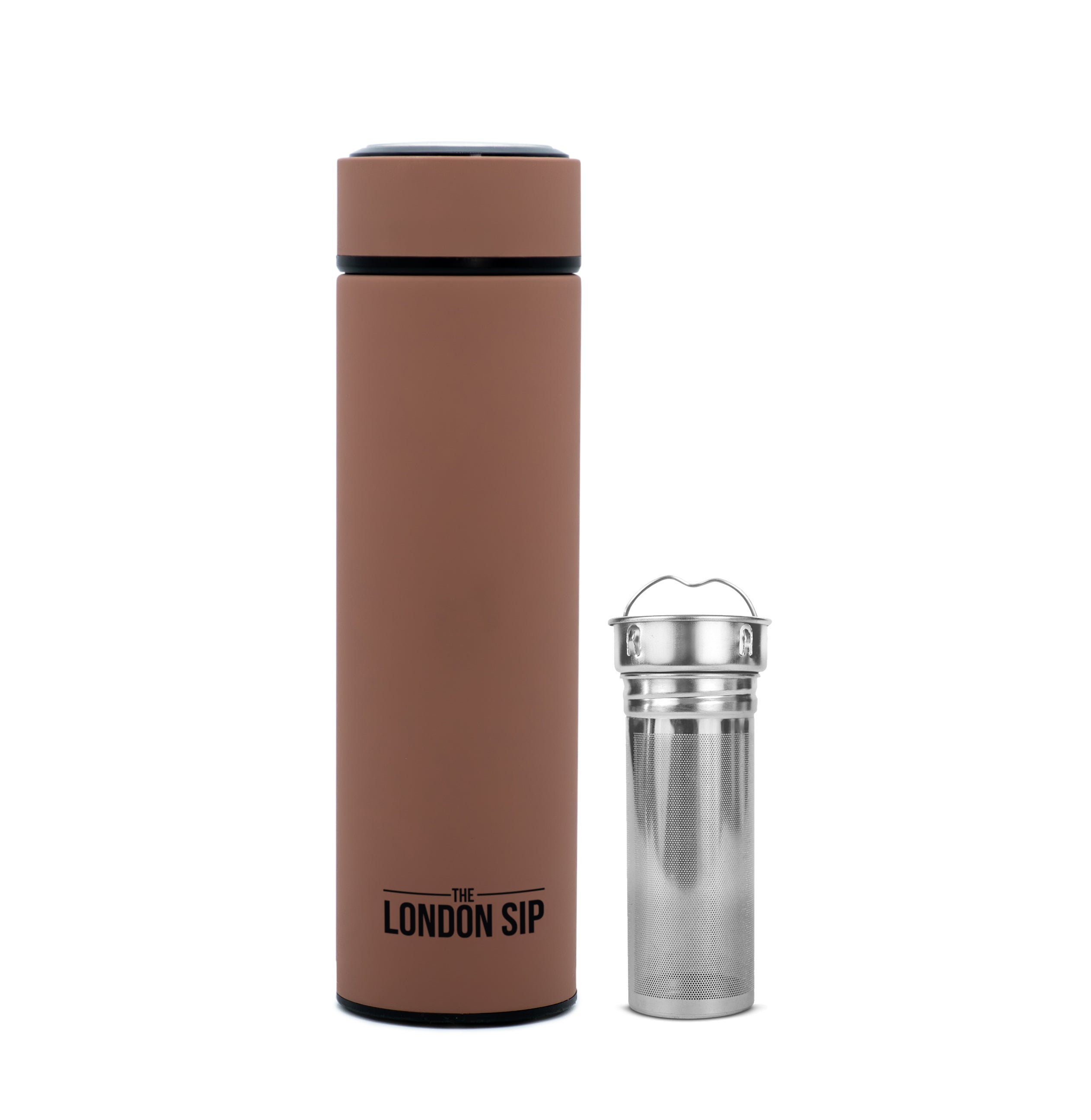 16oz Tea Infuser Bottle - Leak-Proof & BPA-Free for Hot/Cold Brewing - Perfect for Iced Tea, Loose Leaf Tea & Herbal Tea on the Go
