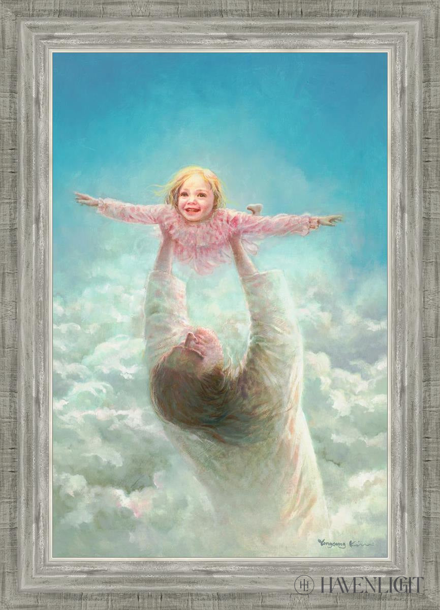 Arms Of Faith By Yongsung Kim - Inspirational Christian Wall Art - Perfect for Home Decor, Church & Office - Motivational Scripture Painting for Living Room, Bedroom & Prayer Space