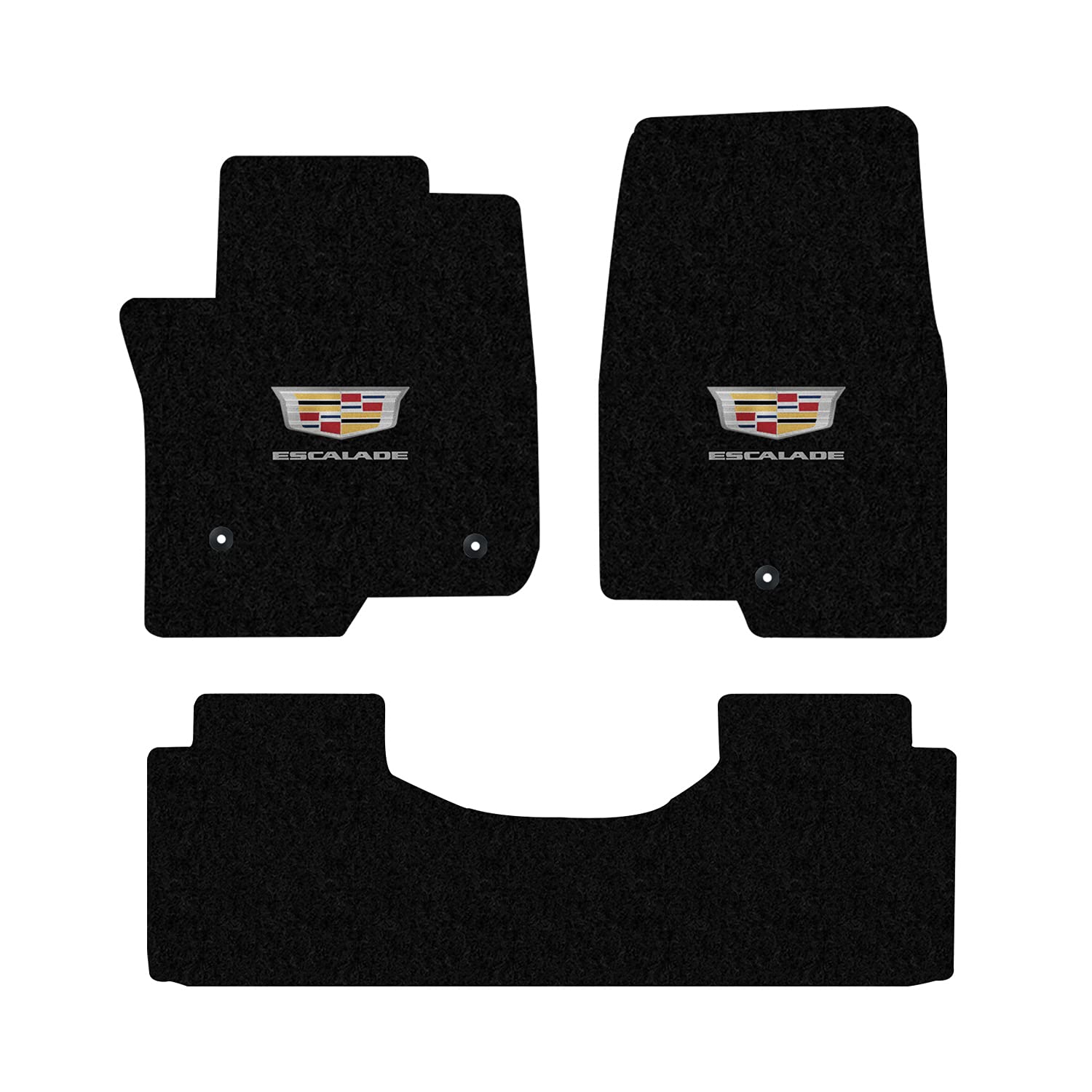 Premium Custom-Fit Carpeted Floor Mats for Cadillac Escalade 2021-2023 | 3-Piece Set | Charcoal Color | Luxury Car Floor Liners | Perfect for Daily Commute & Road Trips
