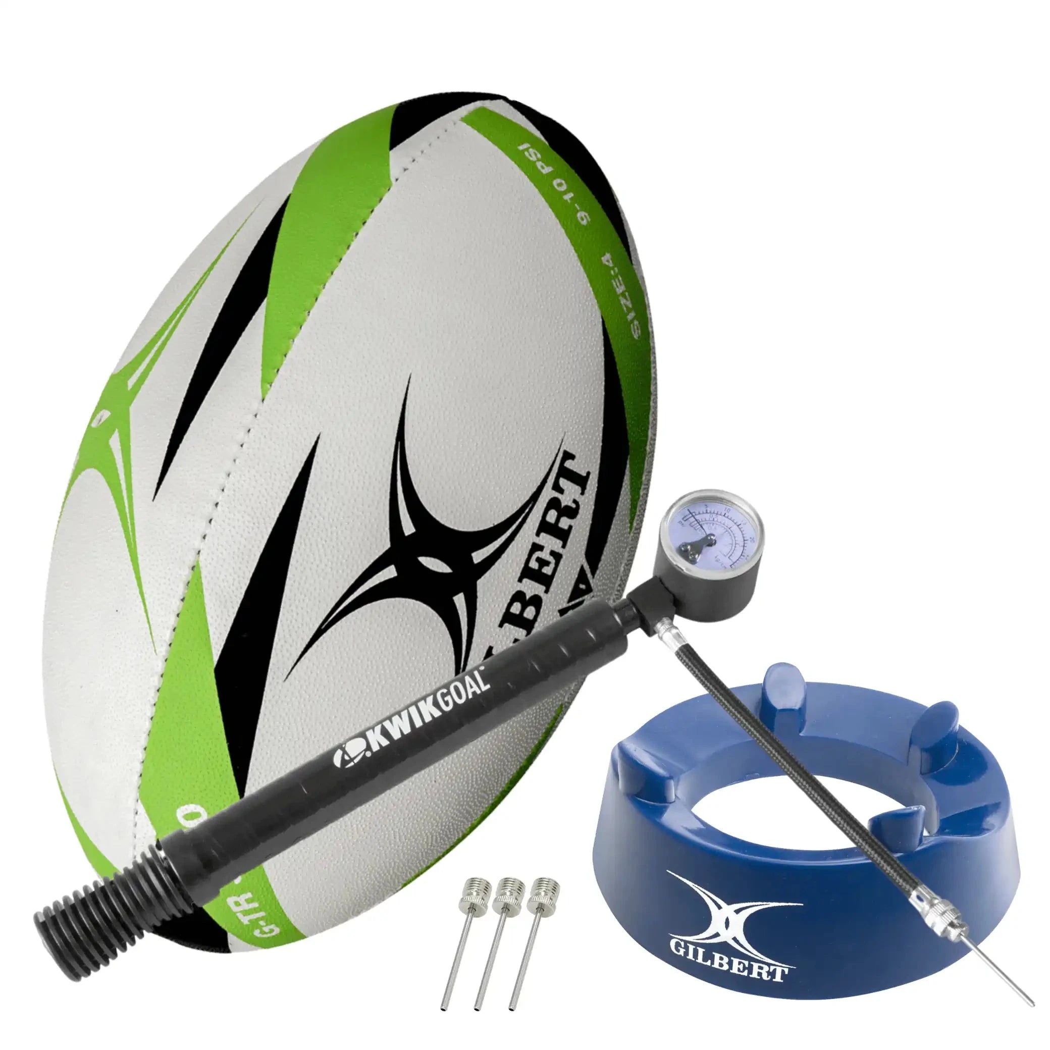 G TR3000 Rugby Kicker Pack - Professional Football Training Equipment for Kicking Practice | Perfect for Rugby, American Football & Soccer Players | Ideal for Field Practice, Backyard Training & Team Drills