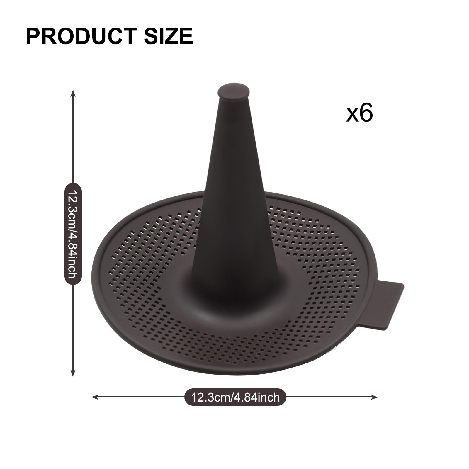 6-Piece Silicone Donut Molds for Baking - Non-Stick Reusable Donut Pan Set for Bagels, Doughnuts, Cakes & Pastries - Perfect Kitchen Gadgets for Home Bakers & Party Treats