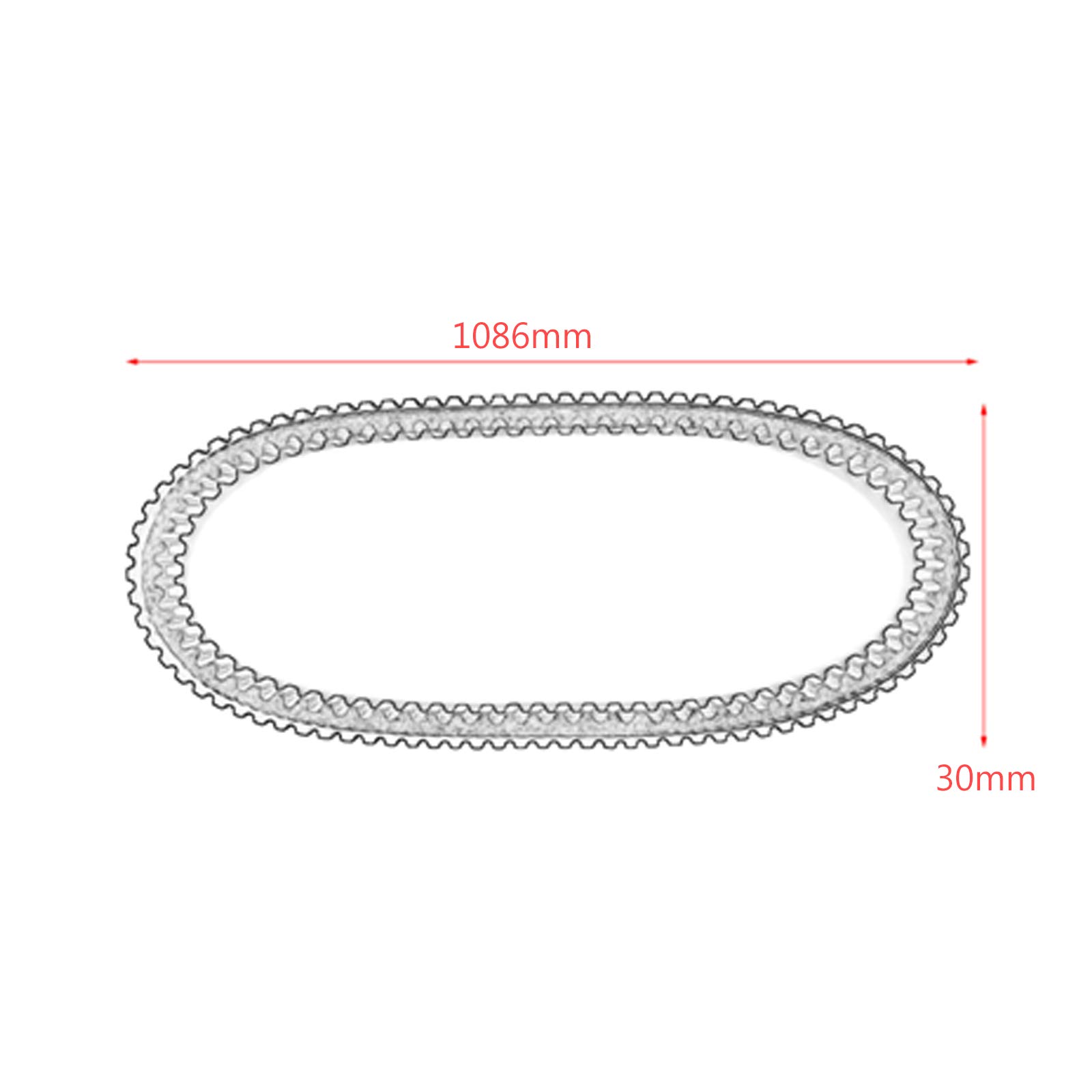 Bruce & Shark Drive Belt Replacement for Argo 700 HD HDi 8x8 (2014-2016) | Avenger 8x8 (2016-2018) | XTI 8x8 (2014-2016) - Compatible with ATV & UTV Accessories - Perfect for Off-Road Adventures & Heavy-Duty Utility Tasks