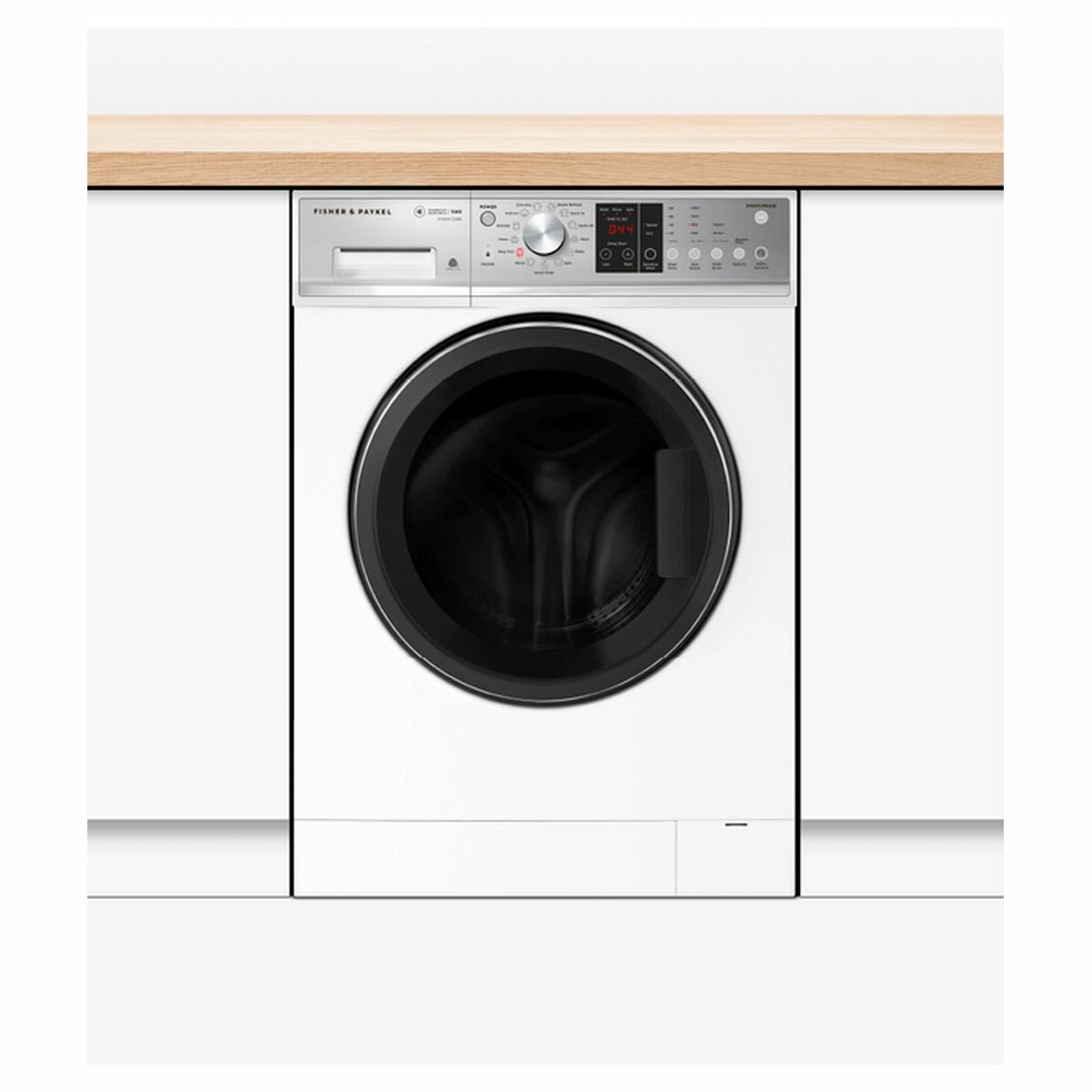 Fisher & Paykel WH1060P3 10kg Front Load Washing Machine - Energy Efficient, Quiet Operation for Apartments & Small Homes