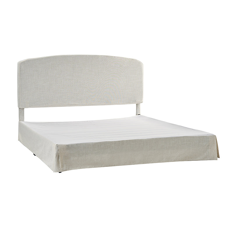 Amadeus Upholstered Platform Bed with Removable Washable Slipcover - Queen Size Bed Frame for Modern Bedroom Decor | Perfect for Master Bedroom, Guest Room & Apartment Sleeping