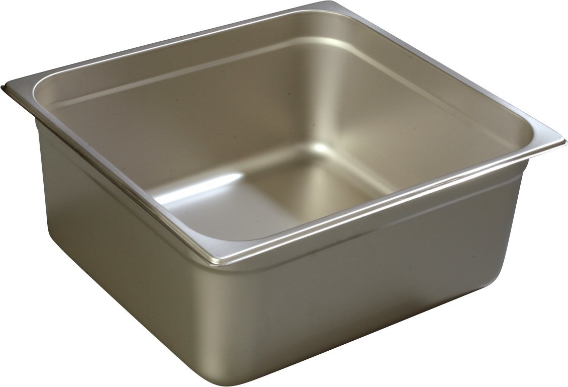 Carlisle FoodService Durapan 2/3 Size Stainless Steel Hotel Pan - 6 Inches Deep Commercial Kitchen Cookware for Catering, Buffets & Restaurants (Pack of 6, Silver) | Perfect for Food Prep, Serving & Storage in Commercial Kitchens