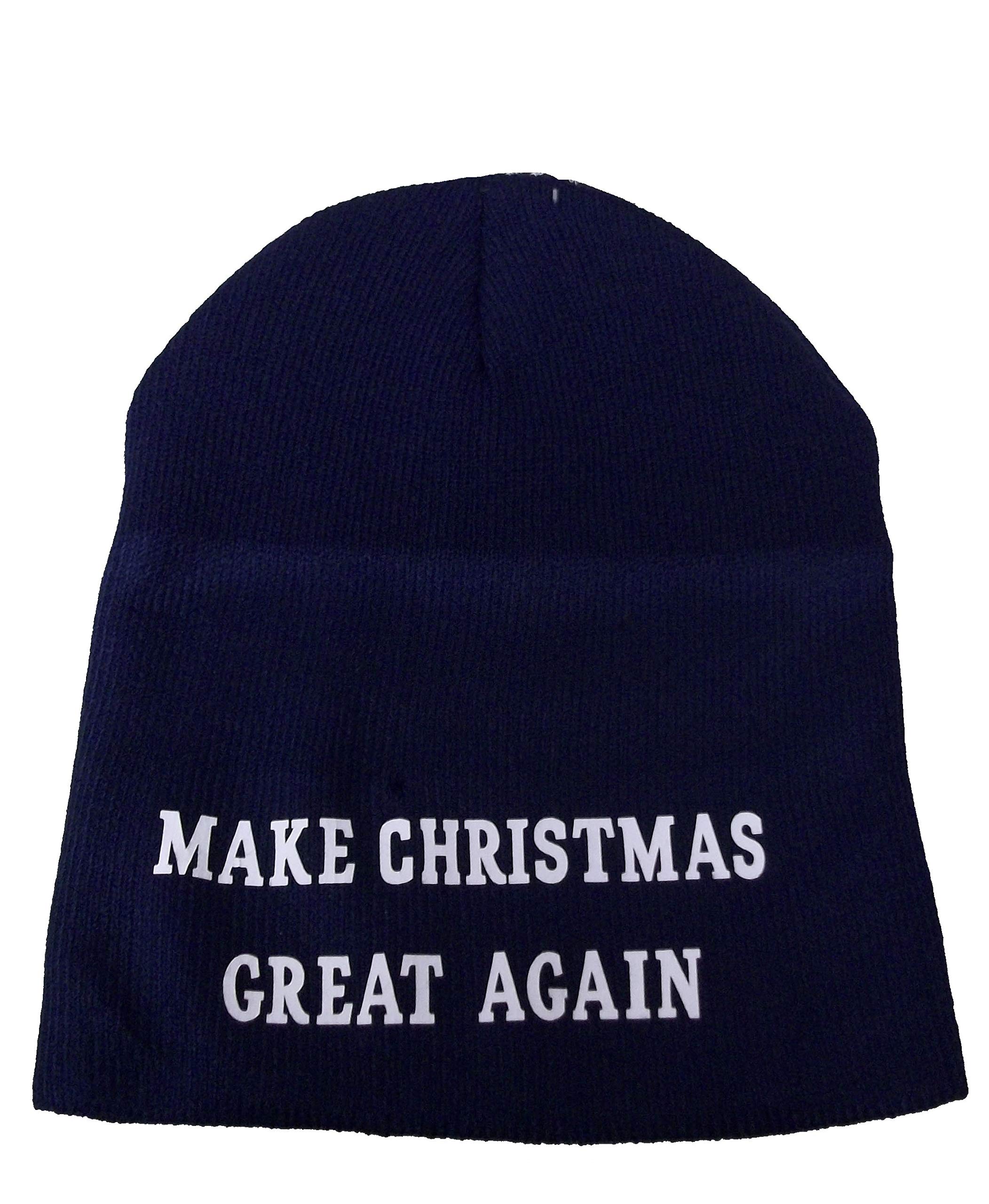 CCB MACA Make Christmas Great Again Winter Beanie Hat - Warm Skull Cap for Men & Women - Perfect for Snowboarding, Skiing, and Holiday Gifts