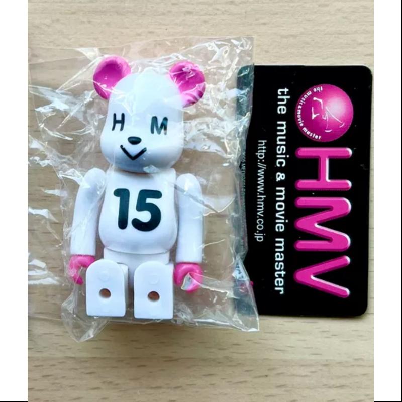 Bearbrick Series 10 Super Secret HMV White 100% Collectible Vinyl Art Toy - Rare Limited Edition Figure for Display & Investment - Perfect for Anime Fans, Toy Collectors and Home Decor