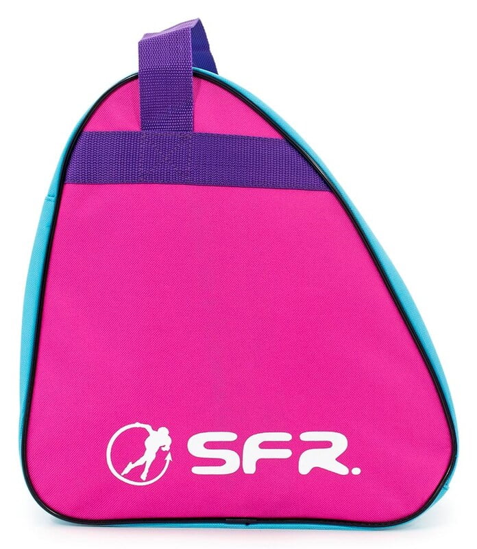SFR Vision Junior Skate Bag Pink - Durable Roller Skating Backpack for Girls & Boys - Perfect for Ice Skating, Roller Derby & Skate Park Adventures