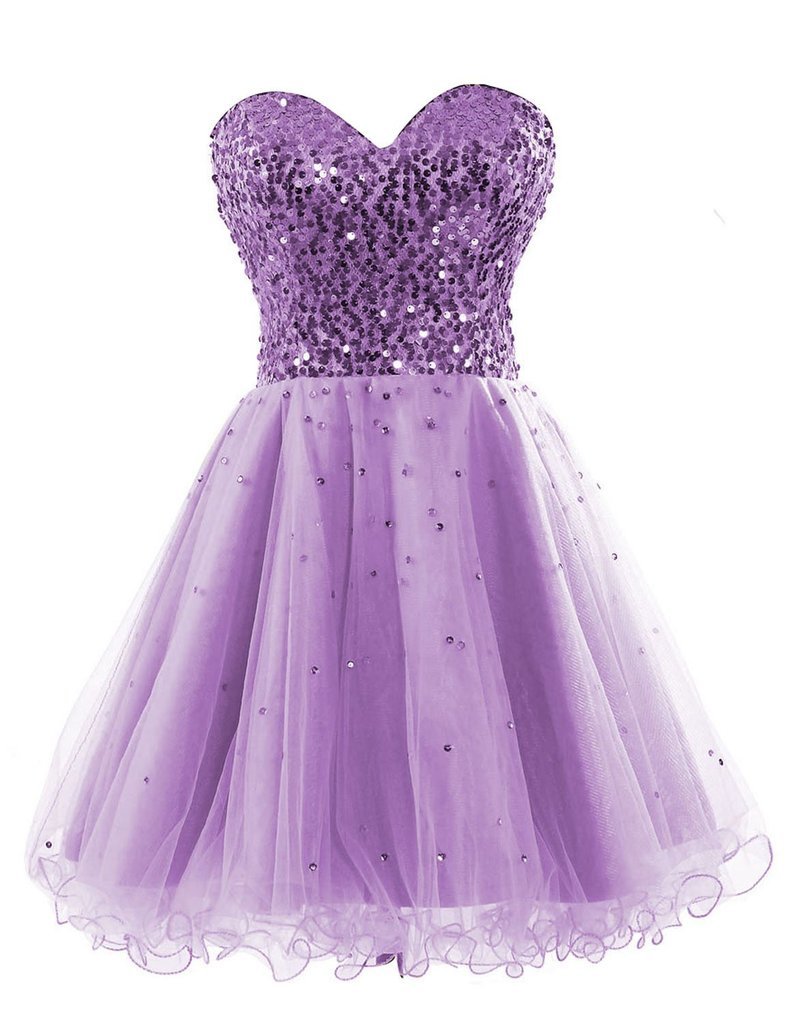 Elegant Beaded Sweetheart Neckline Tulle Cocktail Dress for Women - Perfect for Homecoming, Prom, and Evening Parties
