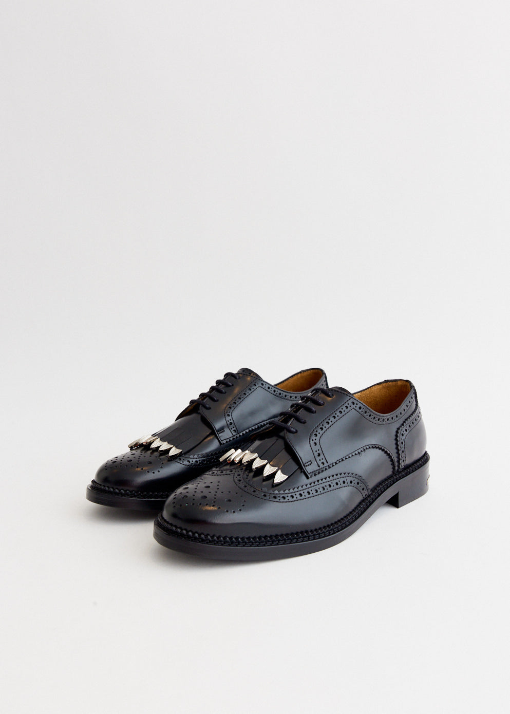 Polished AJ855 Brogue Shoes for Men - Classic Oxford Style Dress Shoes for Business, Formal & Wedding Occasions