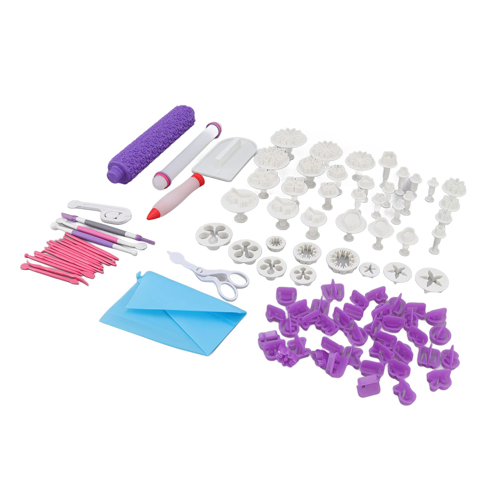 Premium Cake Decorating Kit - 50-Piece Baking Tools Set for Professional & Home Bakers | Essential Cake Decorating Supplies for Birthday Cakes, Wedding Cakes & Cupcakes | Perfect for Cake Shops, Bakeries & DIY Home Baking
