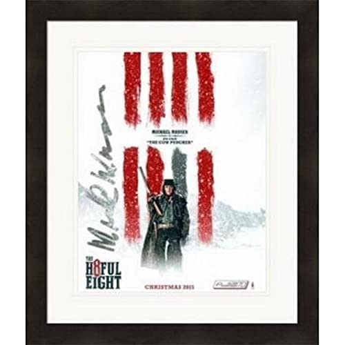 Michael Madsen Autographed 8x10 Photo Framed - The Hateful Eight Movie Memorabilia, Signed Collectible for Fans, Home Theater Decor, Man Cave Gift
