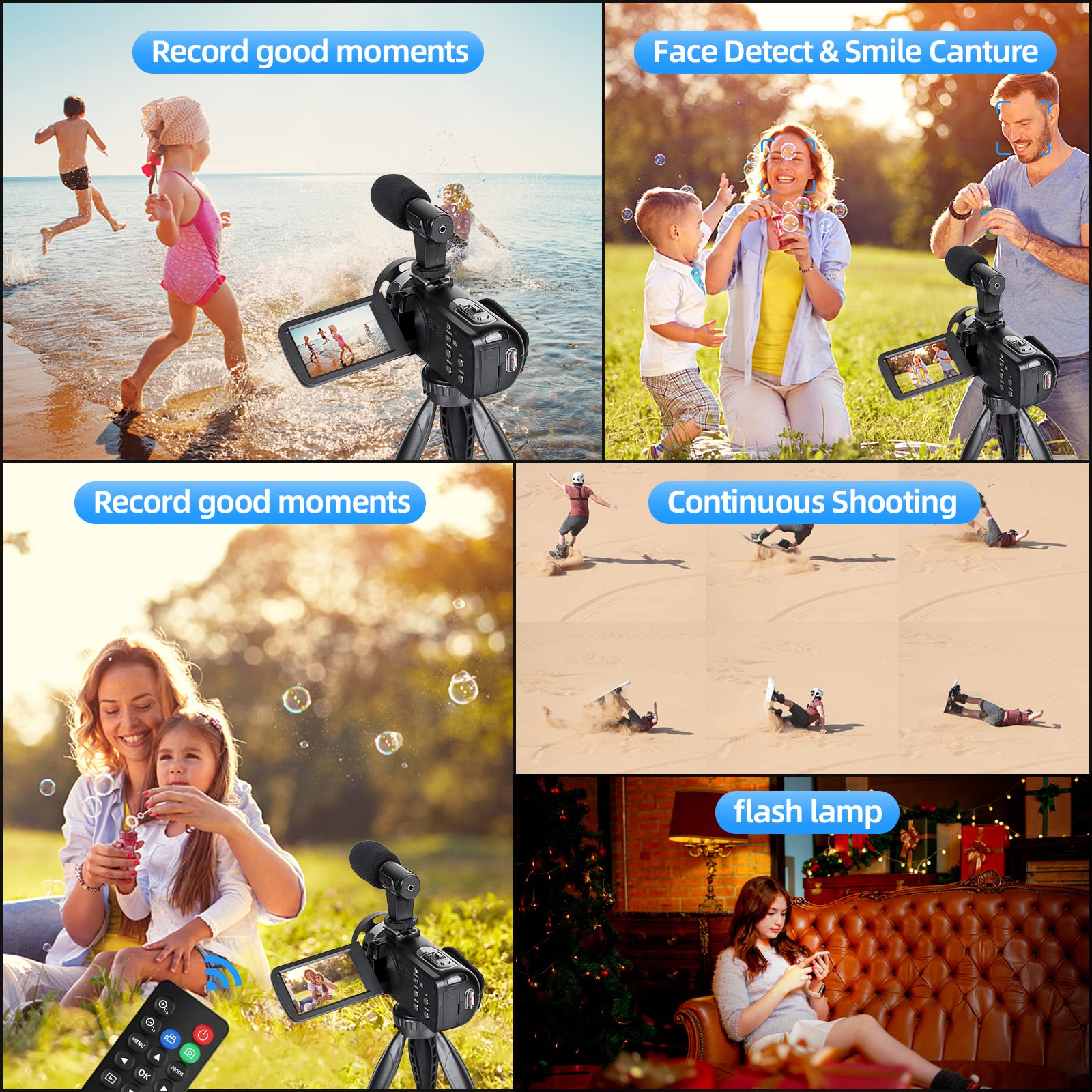 **NBD 2.7K 42MP Digital Camera for YouTube & Vlogging - 18X Zoom, 3.0