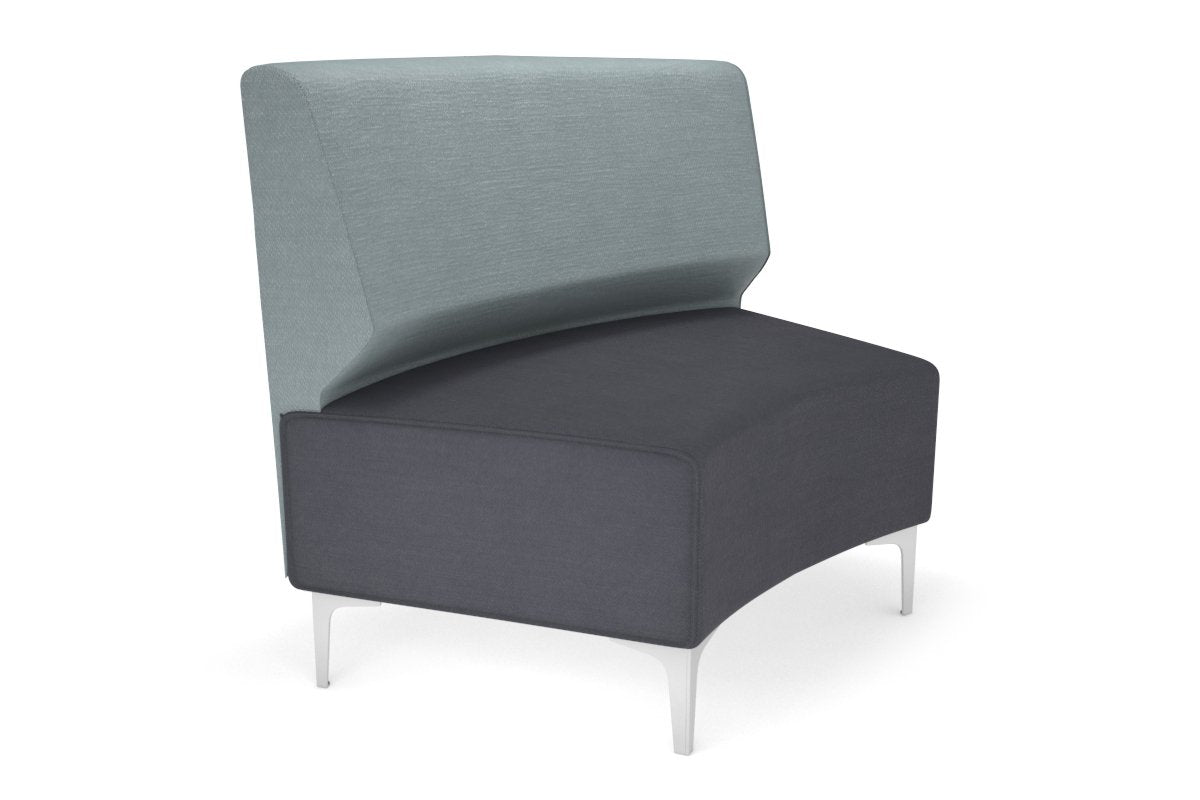 Mondo Round Big Back Lounge Chair - Comfortable Modern Living Room Seating for Relaxing and Entertaining