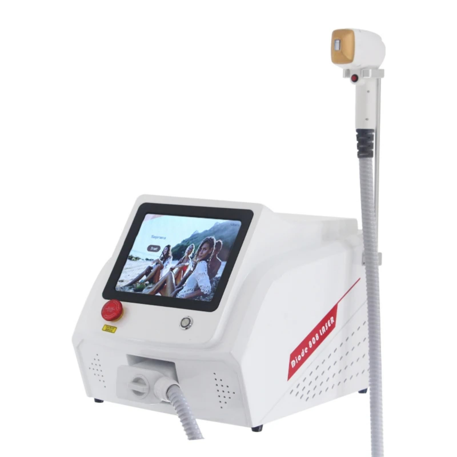 2024 Newest 3-Wavelength Diode Laser Hair Removal Machine - 808nm, 755nm, 1064nm - Painless 3000W IPL for Permanent Hair Reduction at Home & Salon
