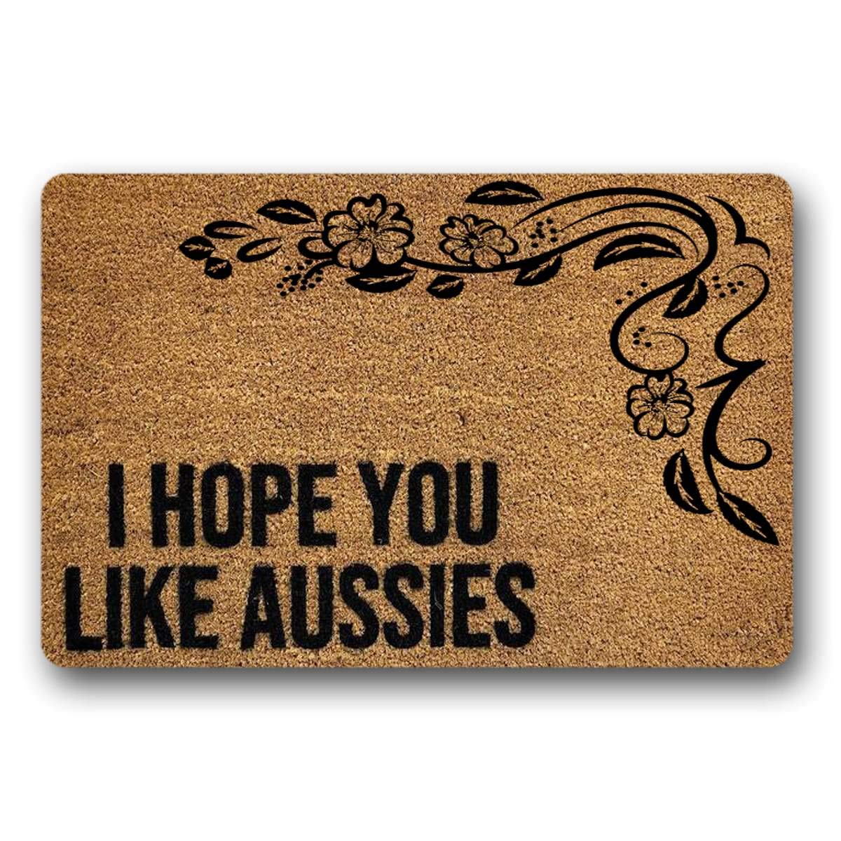WYFKYMXX Australian Shepherd Doormat - 18