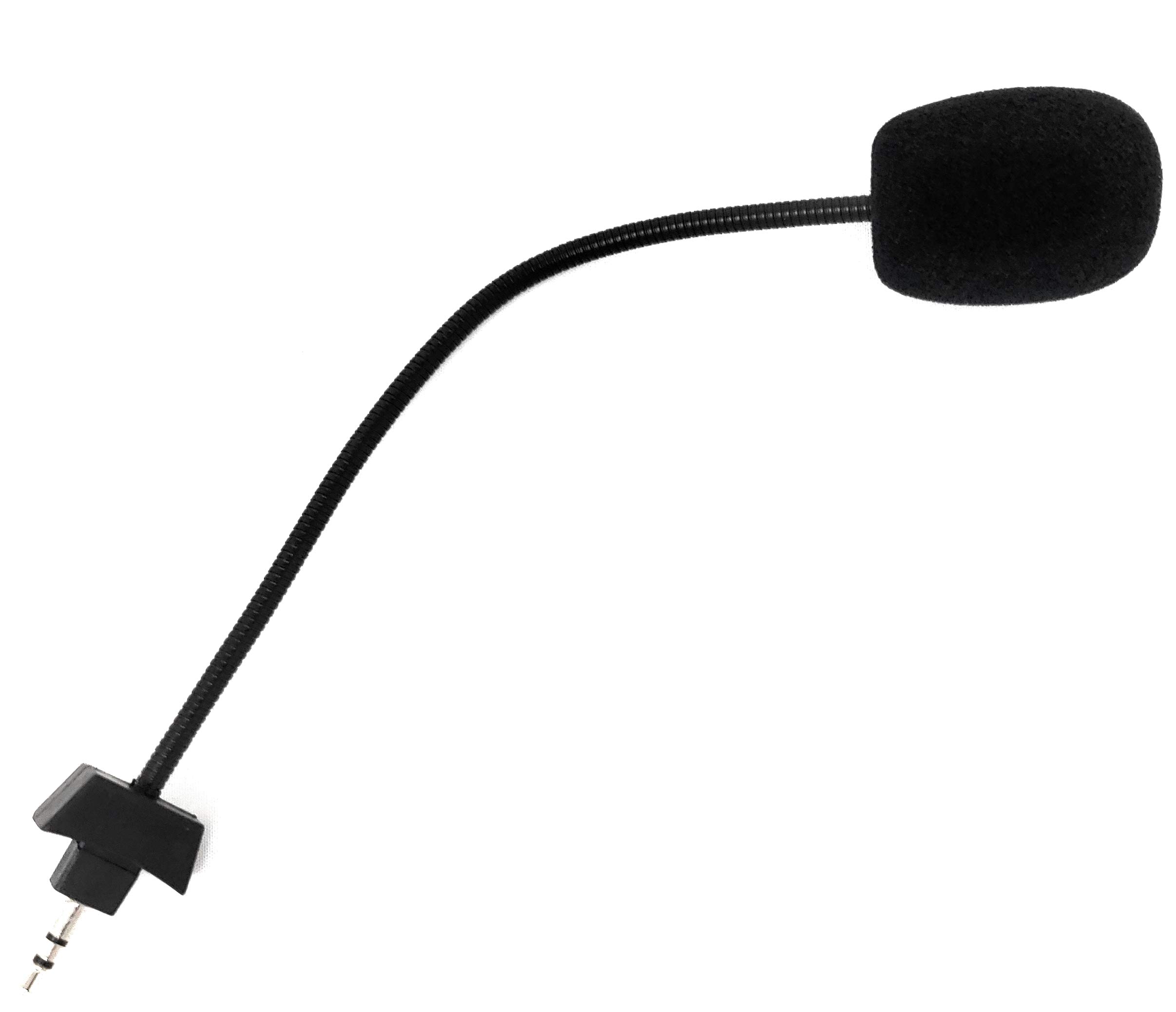 TNE Replacement 2.5mm Microphone Boom for PDP Afterglow AG9 Legendary Collection AG 9+ Headset - Compatible with Xbox One, PS4, PlayStation 4 & Nintendo Switch - Perfect for Gaming, Streaming & Online Chat