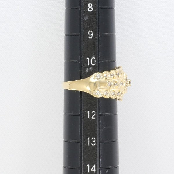 18K Yellow Gold Brown Diamond Ring for Women - Elegant & Unique Engagement, Wedding, Anniversary Jewelry Gift - Perfect for Special Occasions & Everyday Wear