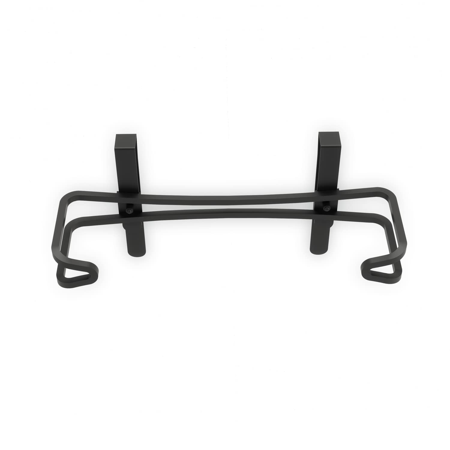 Umbra Squire Cabinet Paper Towel Holder - Black Roll Dispenser for Kitchen & Bathroom with 3 Mounting Options | Space-Saving Under Cabinet Design for Easy Access to Paper Towels | Perfect for Small Spaces, RVs & Apartments