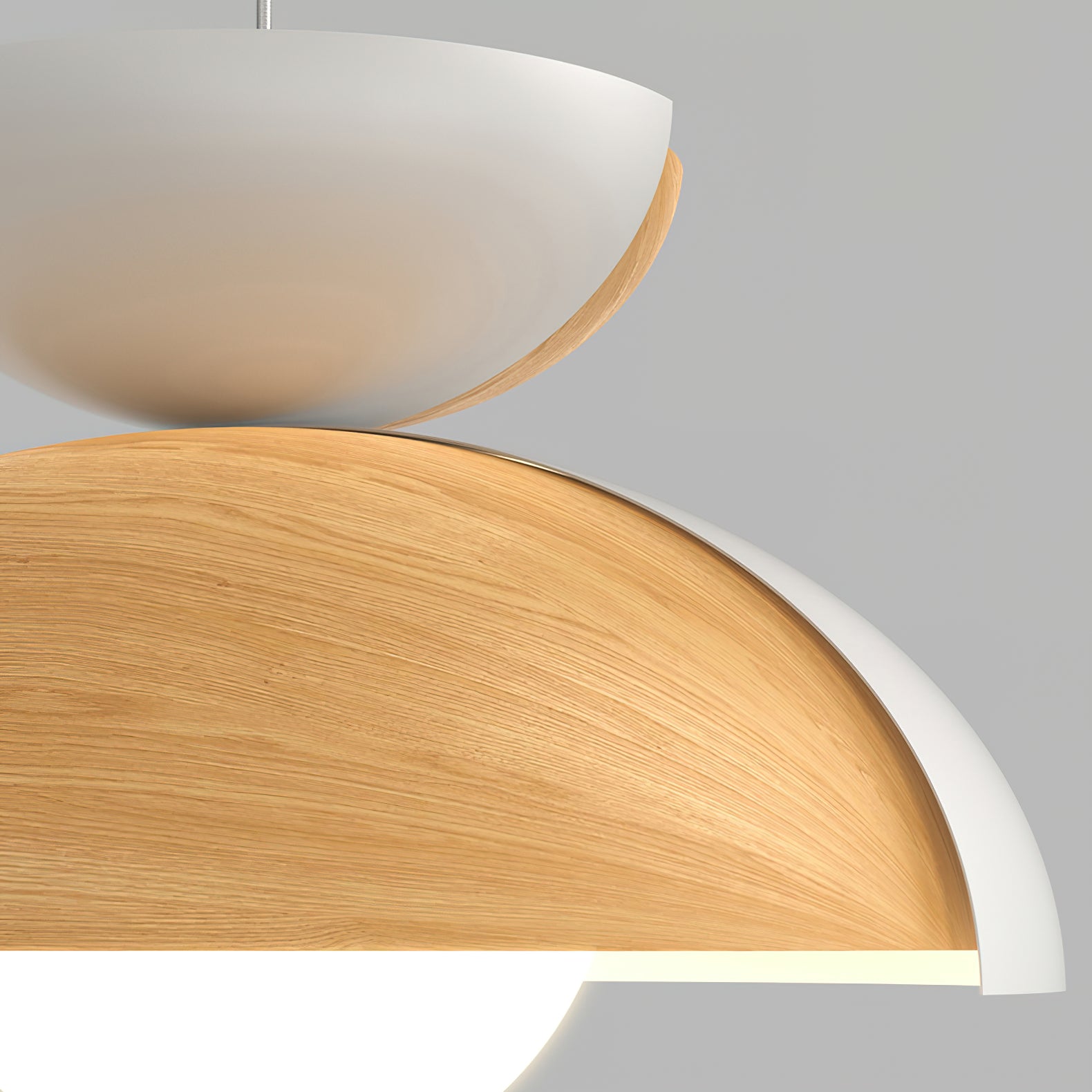 Large Bowl Pendant Light - Modern Hanging Lamp for Dining Room, Kitchen Island, or Living Room Decor