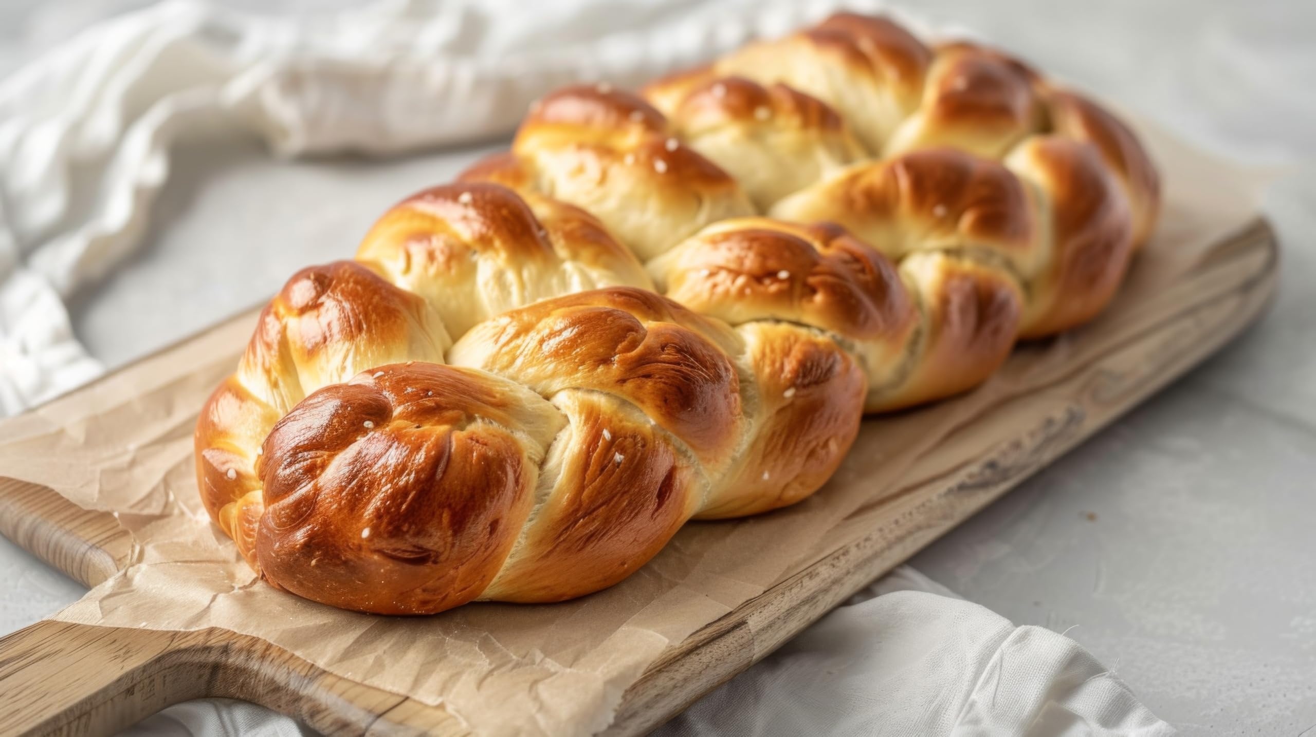 Fresh New York City Challah Bread - 2 Pack | Artisanal Kosher Jewish Egg Bread | Perfect for Shabbat, Holidays & Family Gatherings