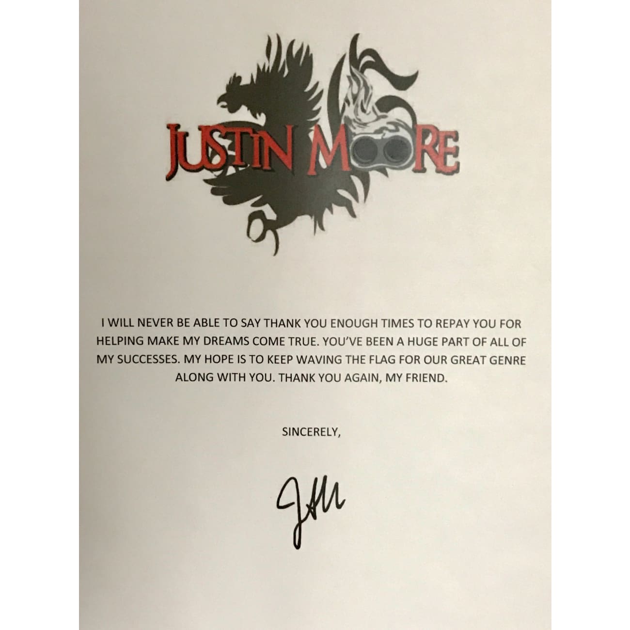 Justin Moore RIAA Certified Gold & Platinum Albums - Outlaws Like Me & Debut Album - Perfect for Country Music Fans & Collectors
