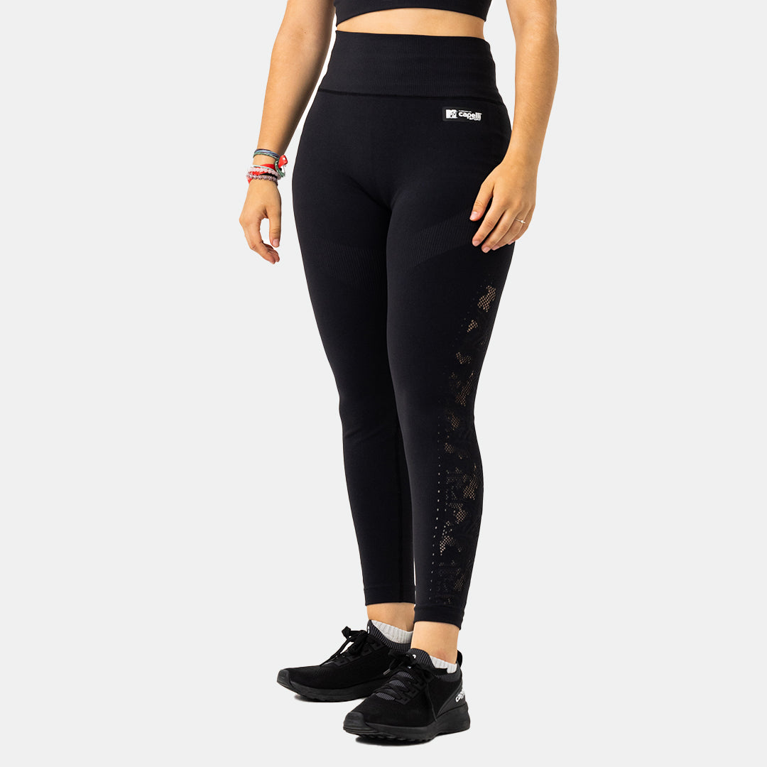 MTV Women's High Waist Yoga Leggings - Workout Running Gym Tights for Women - Comfortable & Stretchy Activewear for Yoga, Fitness & Daily Wear