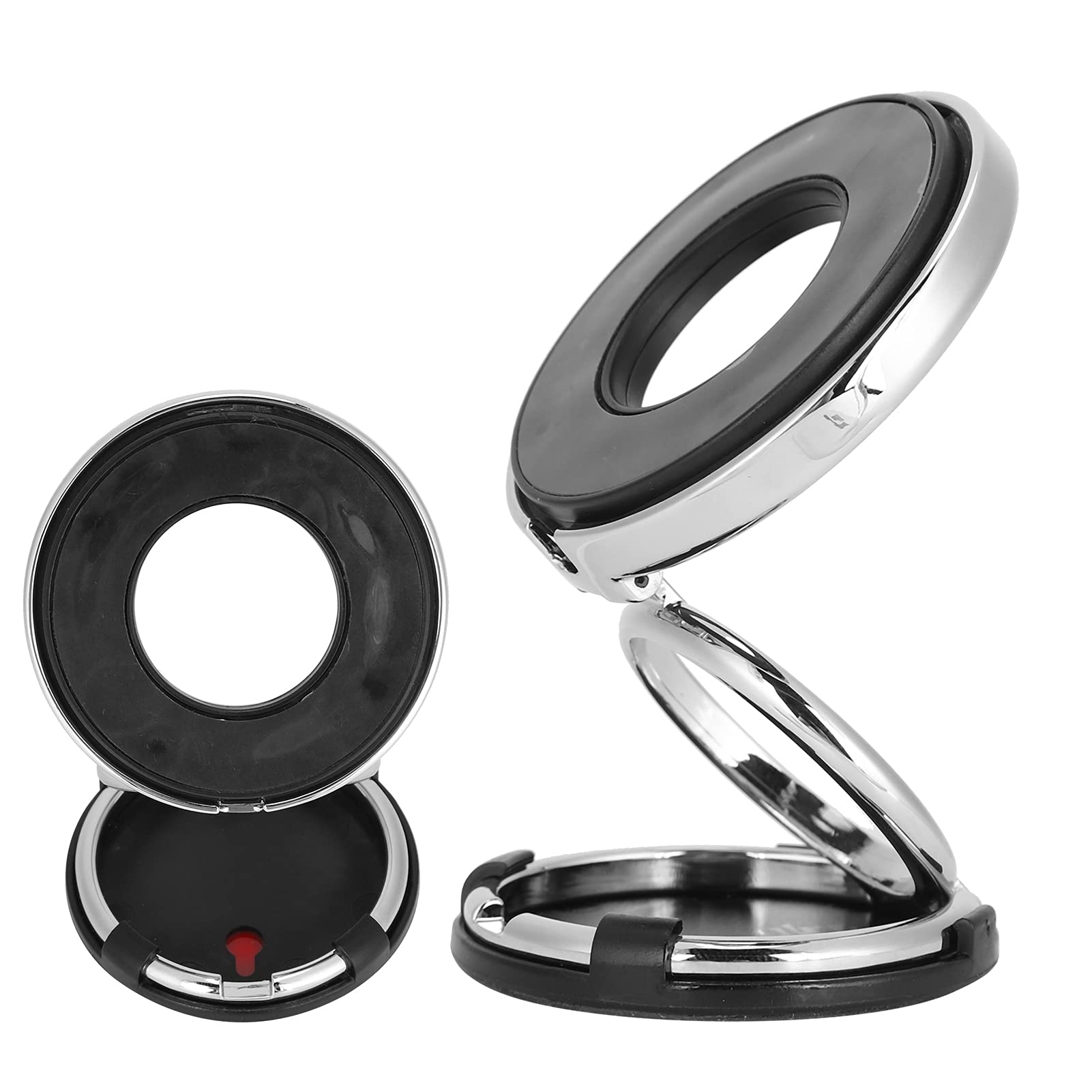 01 02 015 Universal Phone Car Holder - Hands Free 180° Rotating Phone Stand for Car Windshield & Desk - Ergonomic Design for Safe Driving & Office Use