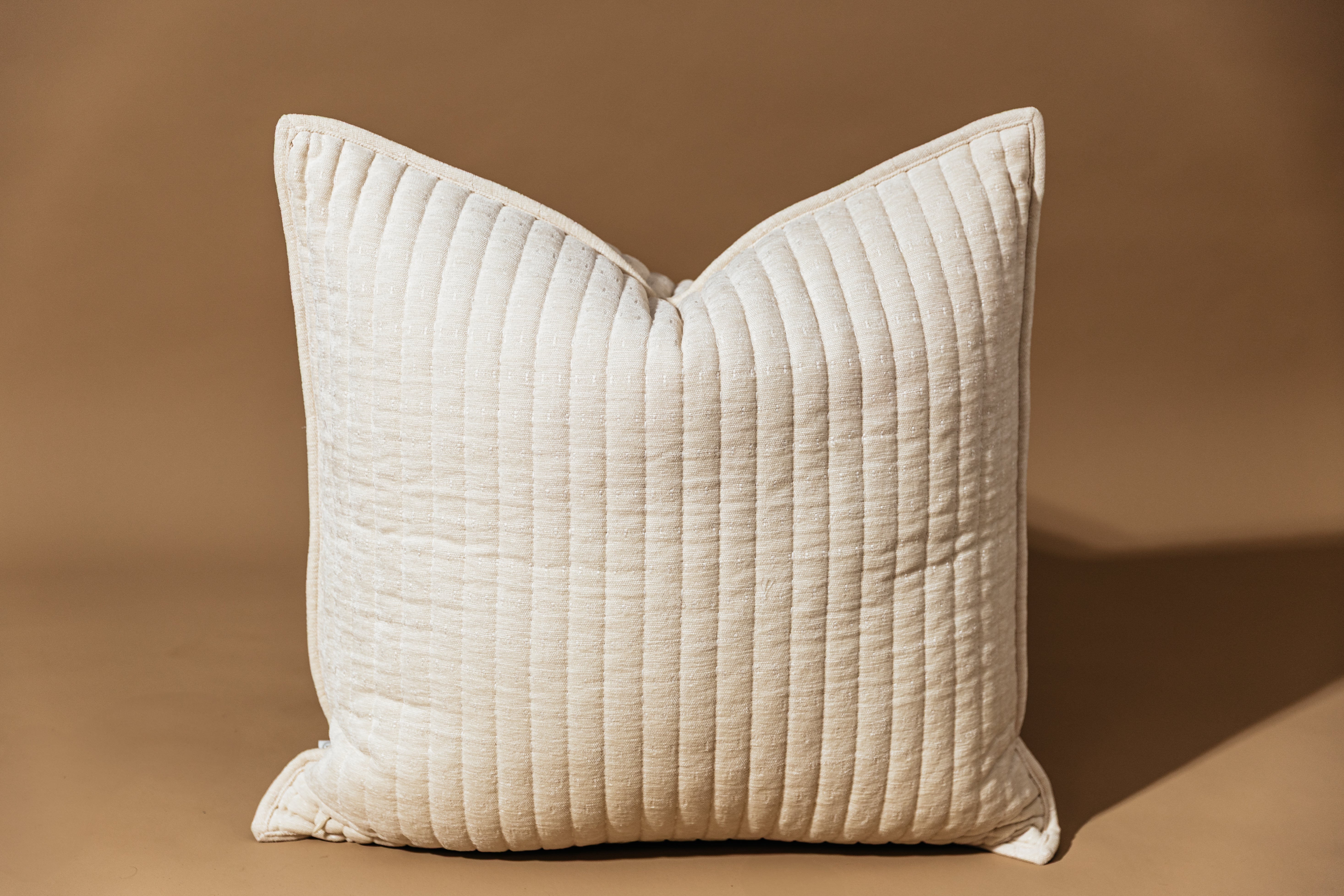 Luxury Euro Pillow Cover - Soft & Elegant Sham for Bedroom Decor - Perfect for Master Bed, Guest Room, and Sofa Cushions