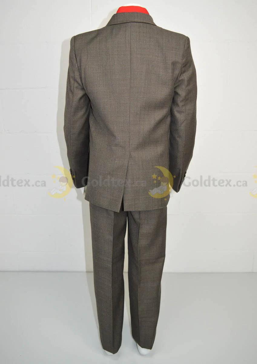 Johnson's Creation 5-Piece Grey Suit Set for Men - Premium Business Formal Attire | Wedding, Office & Special Occasion Outfit