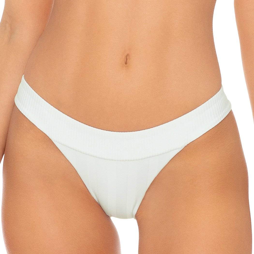 Luli Fama Bachelorette Party Swimwear - Moderate Coverage Cheeky Bikini Bottom for Women | Perfect for Beach Vacations, Pool Parties & Girls' Getaways