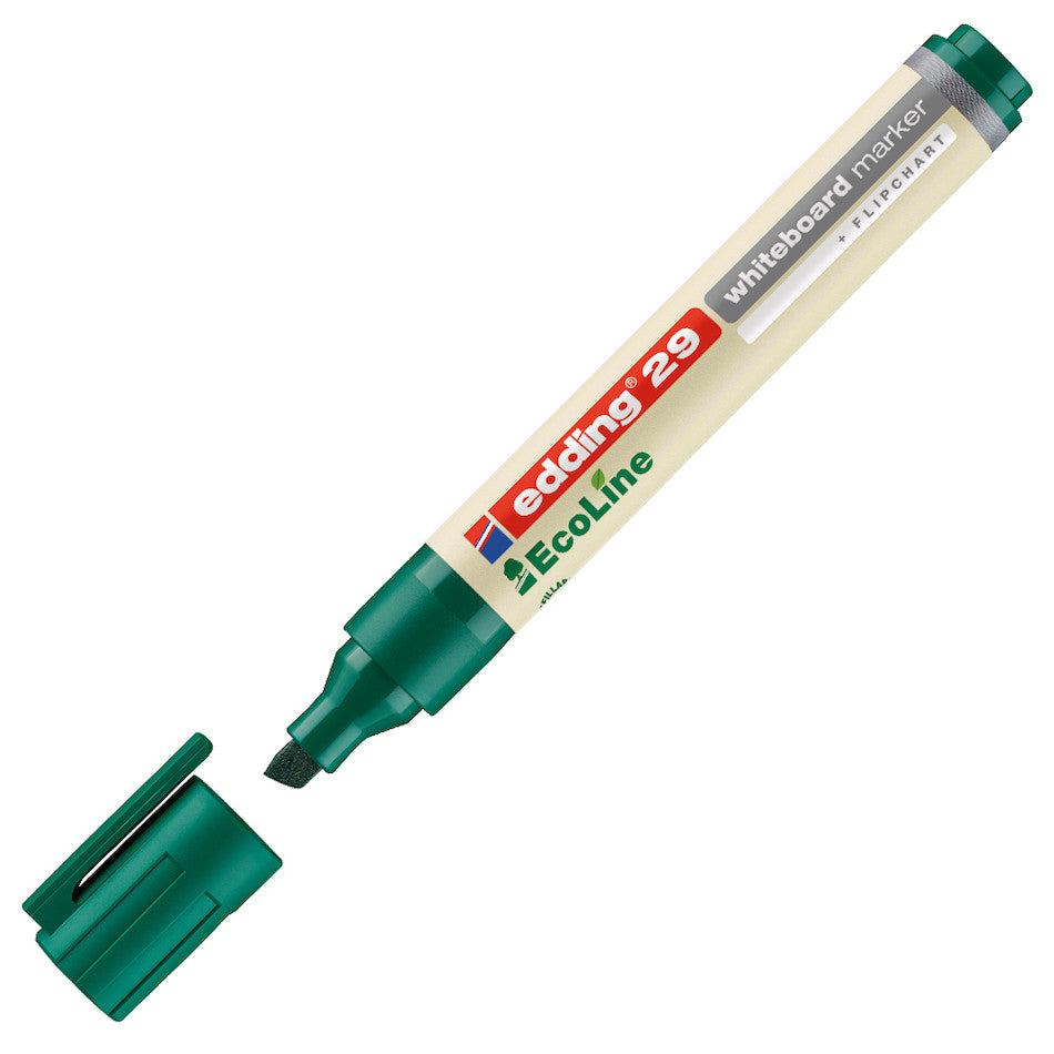 edding EcoLine 29 Whiteboard Markers - Low Odor Dry Erase Markers for Whiteboards, Glass & Non-Porous Surfaces - Perfect for Office, Classroom & Home Use