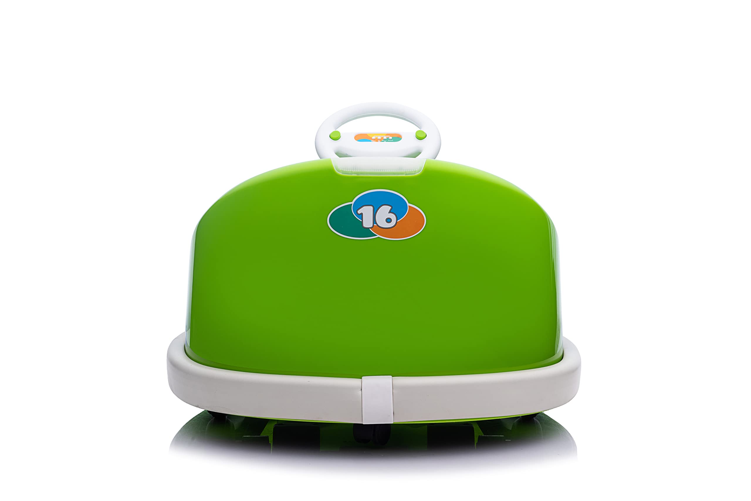 Best Electric Ride On Cars for Kids Ages 2-4 - 6V Battery Powered Bumper Car with Anti-Collision Bar, 360° Spin, LED Lights & Music - Safe Toddler Toy for Indoor/Outdoor Play, Birthday Gifts & Family Fun