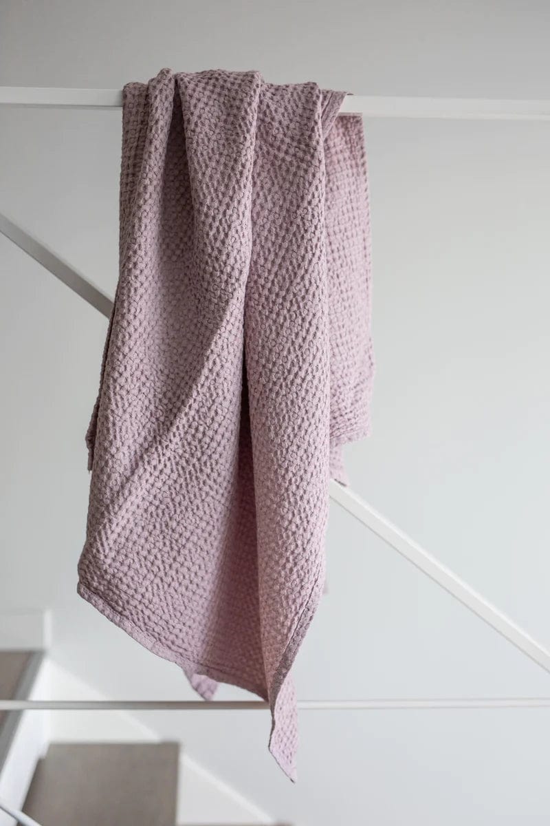 Premium Linen Waffle Bath Sheet Towel - Ultra Soft & Absorbent Luxury Bath Towel for Spa, Beach & Home Use
