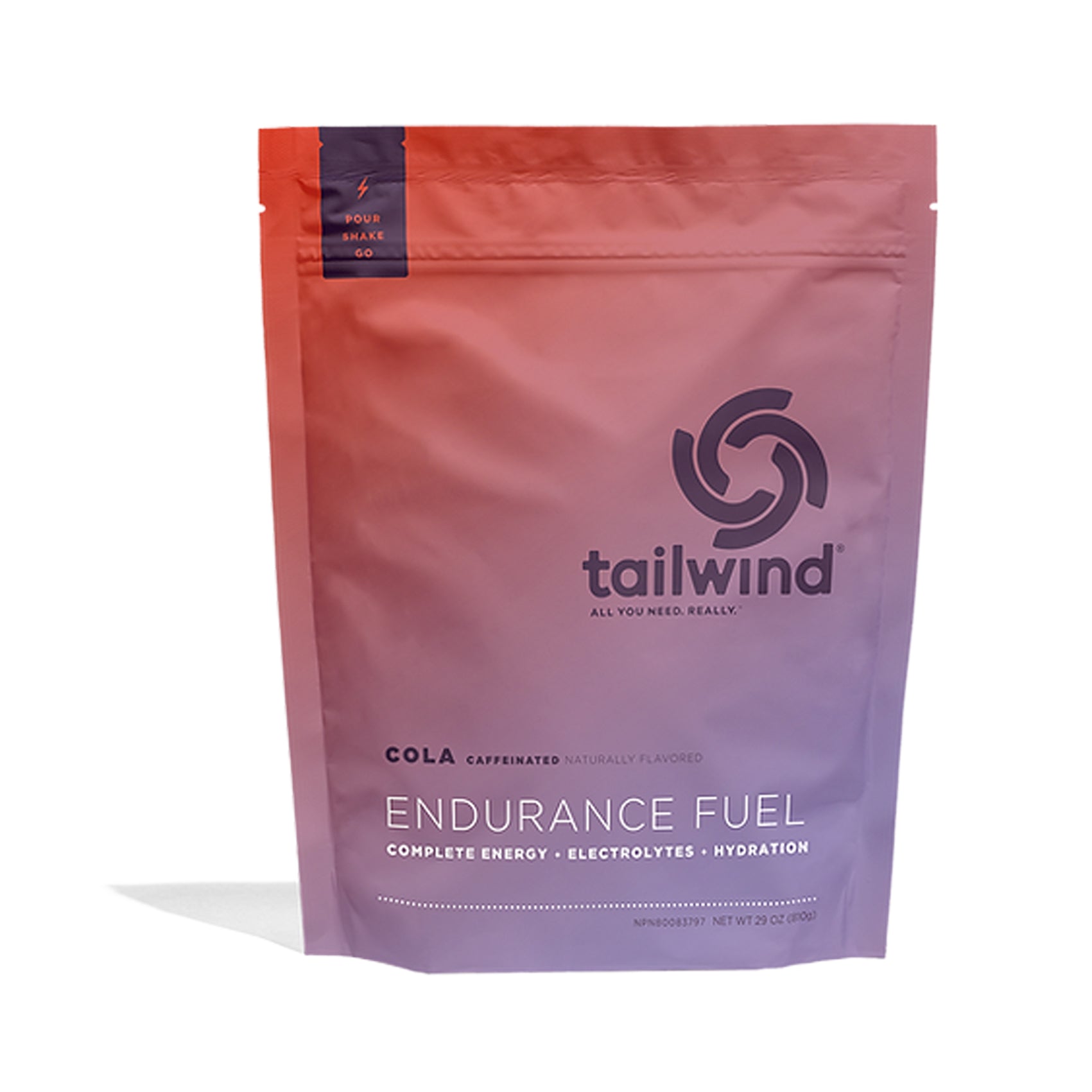 Tailwind Endurance Fuel Caffeinated - Electrolyte Drink Mix for Runners & Cyclists | Energy Boost & Hydration for Long-Distance Workouts, Marathons & Outdoor Activities