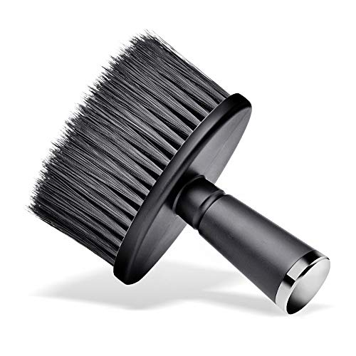 LEONAL Barber Haircut Brush - Professional Bristle Neck Duster for Salon Hairdressing, Hair Cutting & Styling - Perfect for Cleaning Shaved Hair & Sweeping Fades - Ideal for Barbershops & Home Grooming