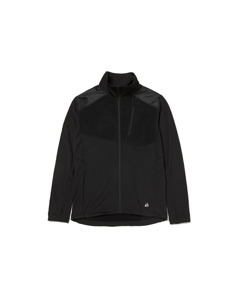 Hybrid Fleece Jacket for Men & Women - Lightweight Warm Winter Coat - Outdoor Hiking, Camping & Casual Wear