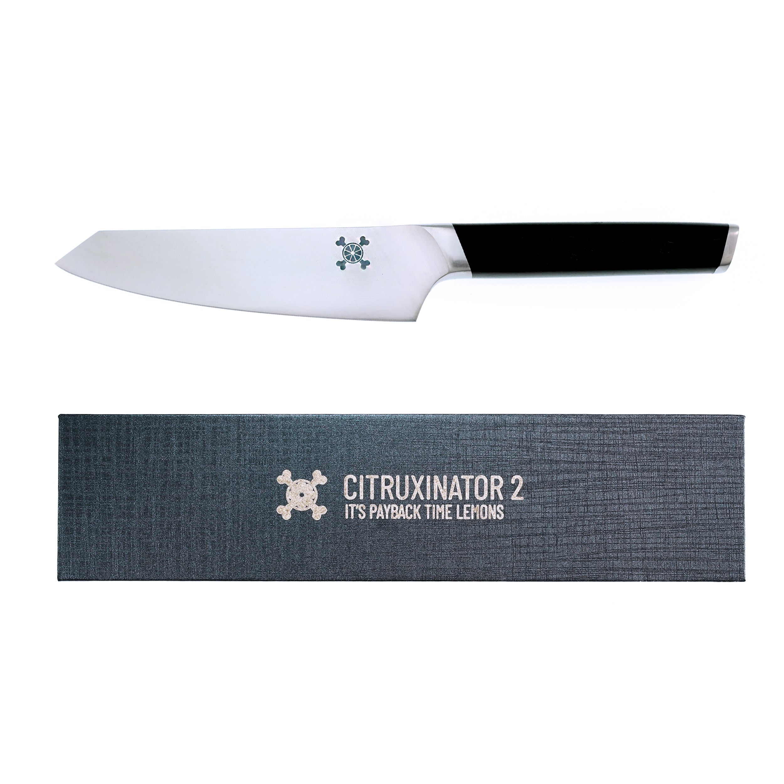 Citruxinator Bar Knife V2 - Professional Stainless Steel Citrus & Cocktail Knife for Bartenders - Perfect for Cutting Lemons, Limes & Garnishes