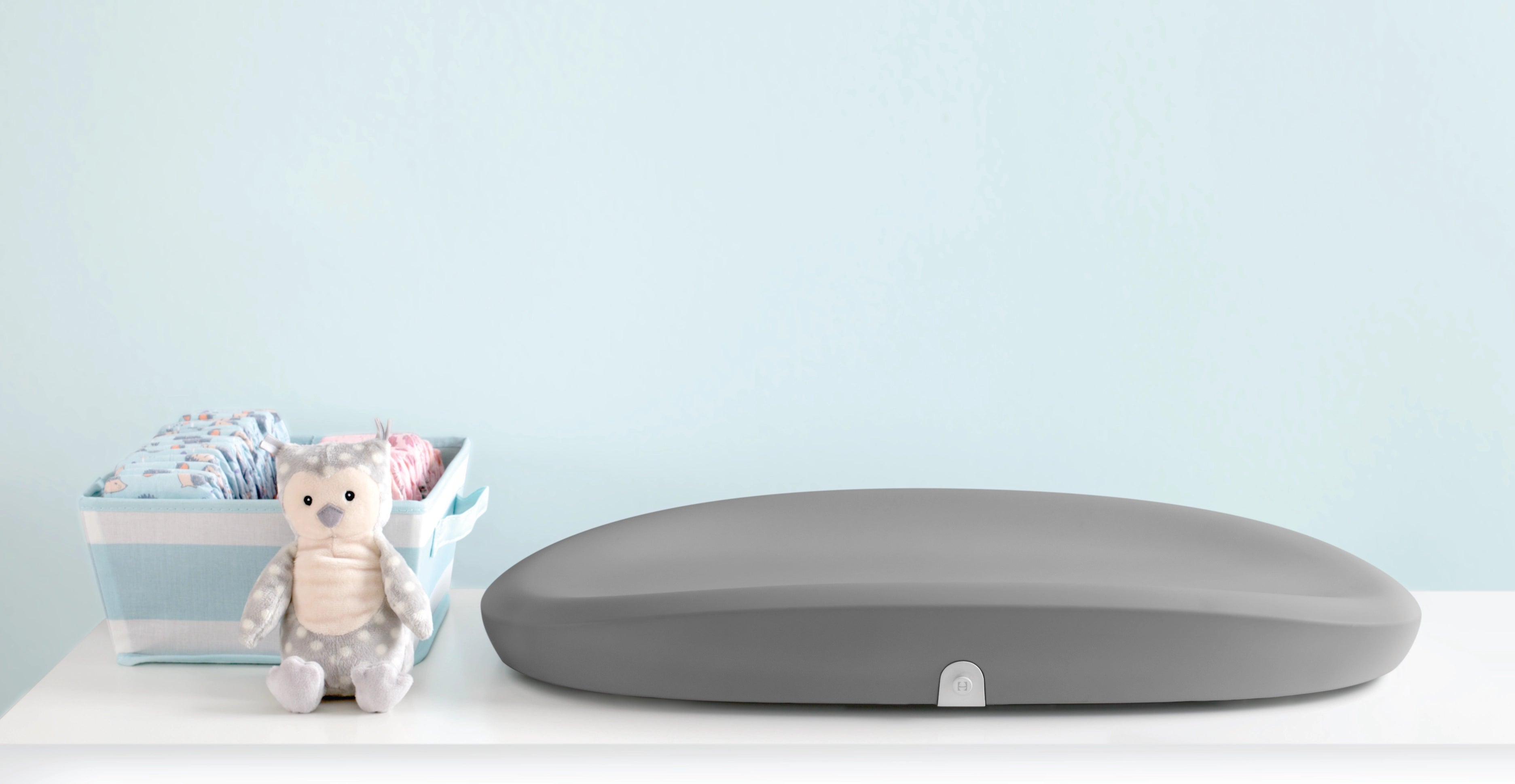Hatch Smart Baby Changing Pad with Digital Scale - Accurate Weight Tracking for Newborns & Infants - Perfect for Nursery, Daycare & Home Use